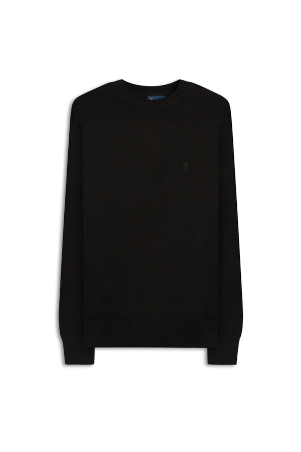 Tricot Basic Classic Preto