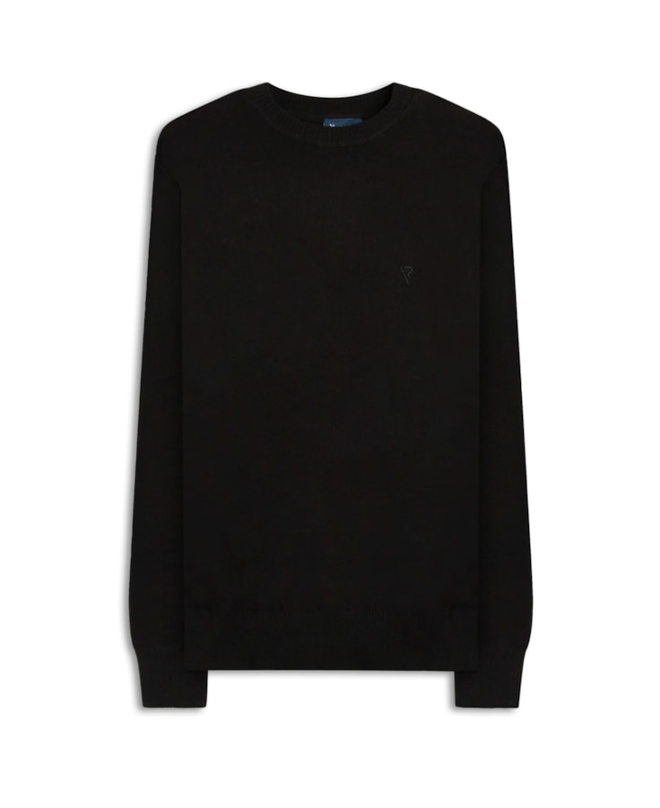 Tricot Basic Classic Preto