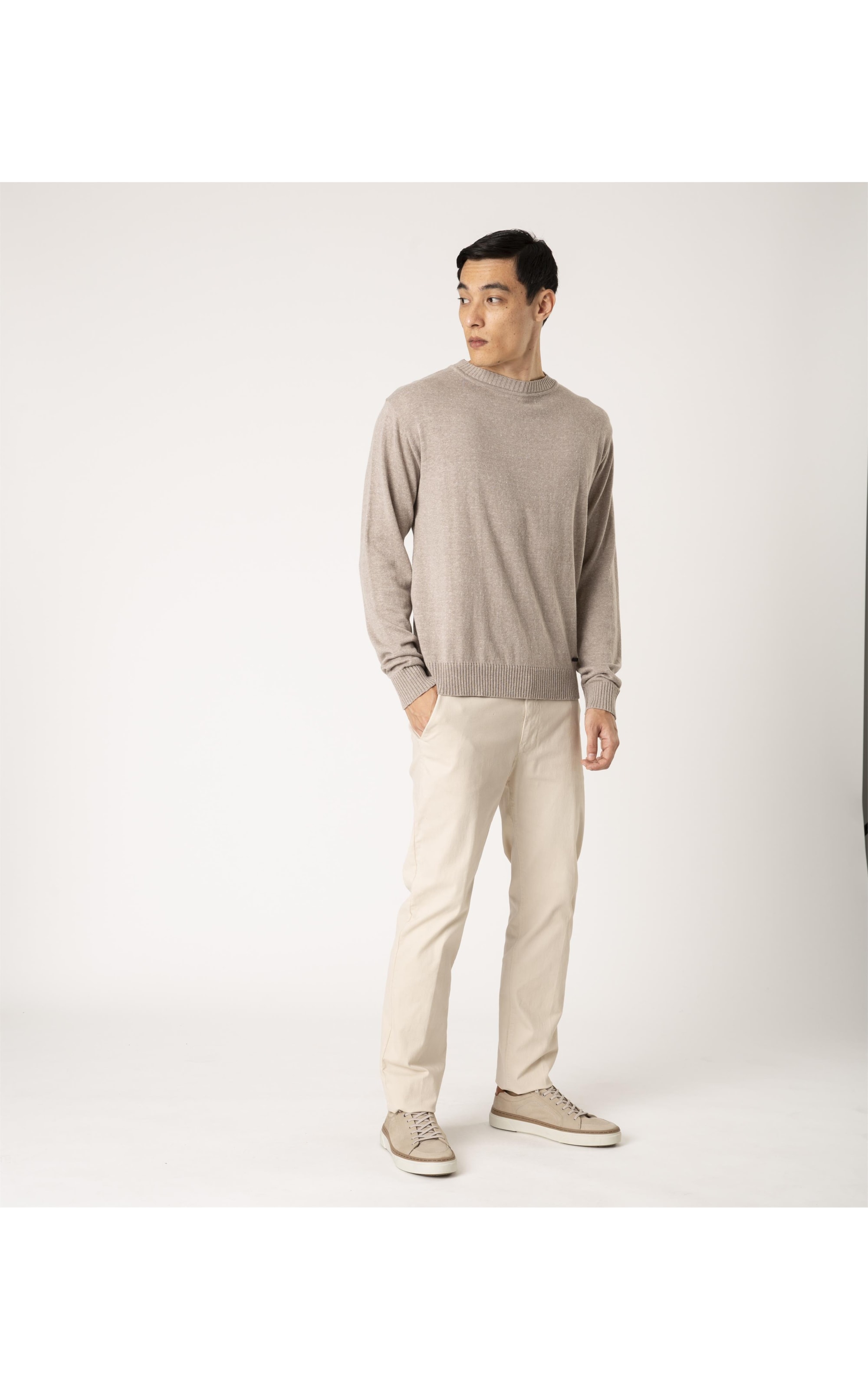 Tricot Basic Classic Rosa Velho