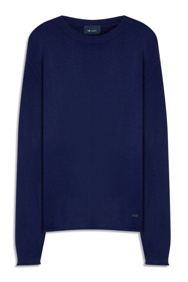 Tricot Basico Careca Dark Navy