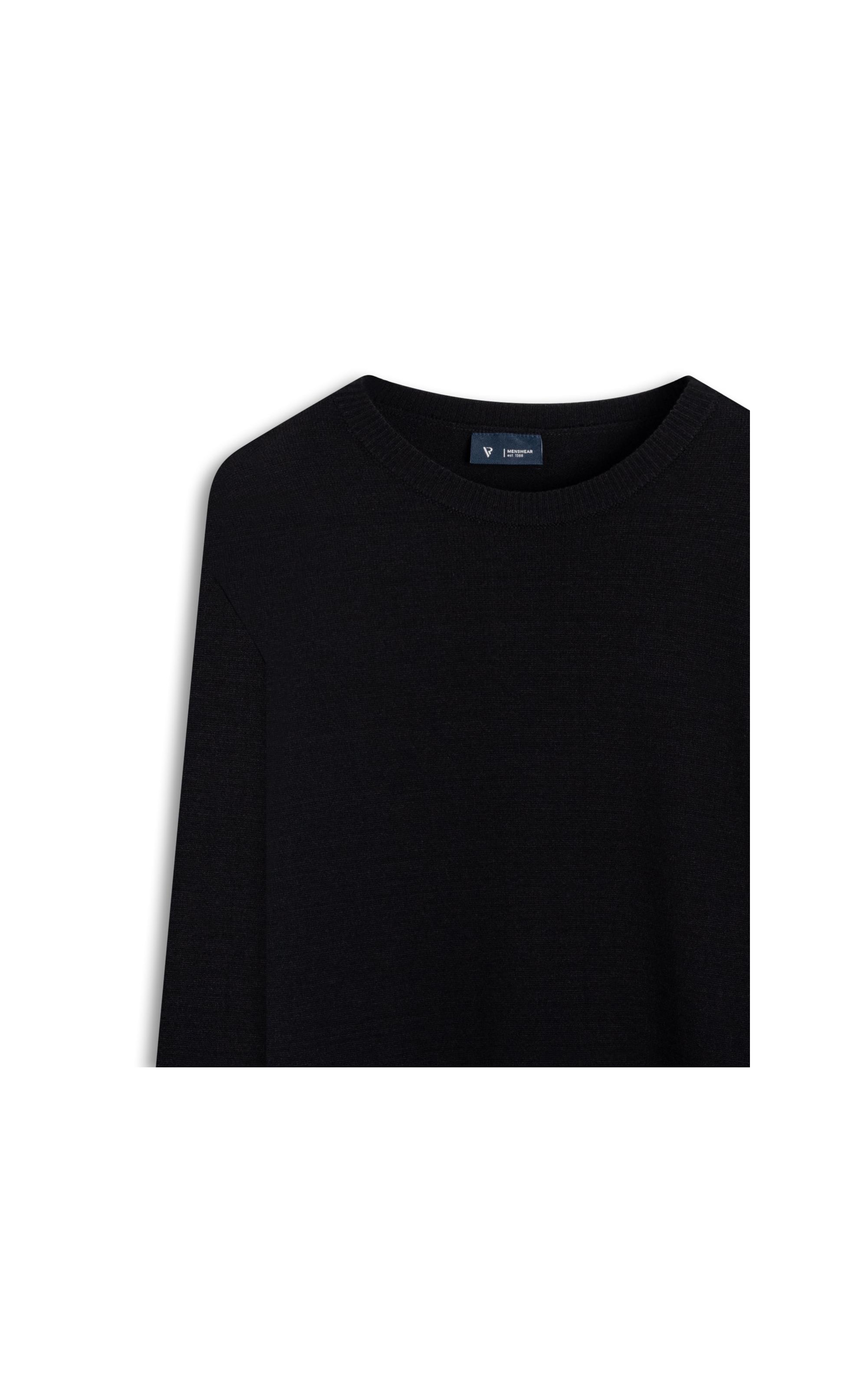 Tricot Basico Careca Preto
