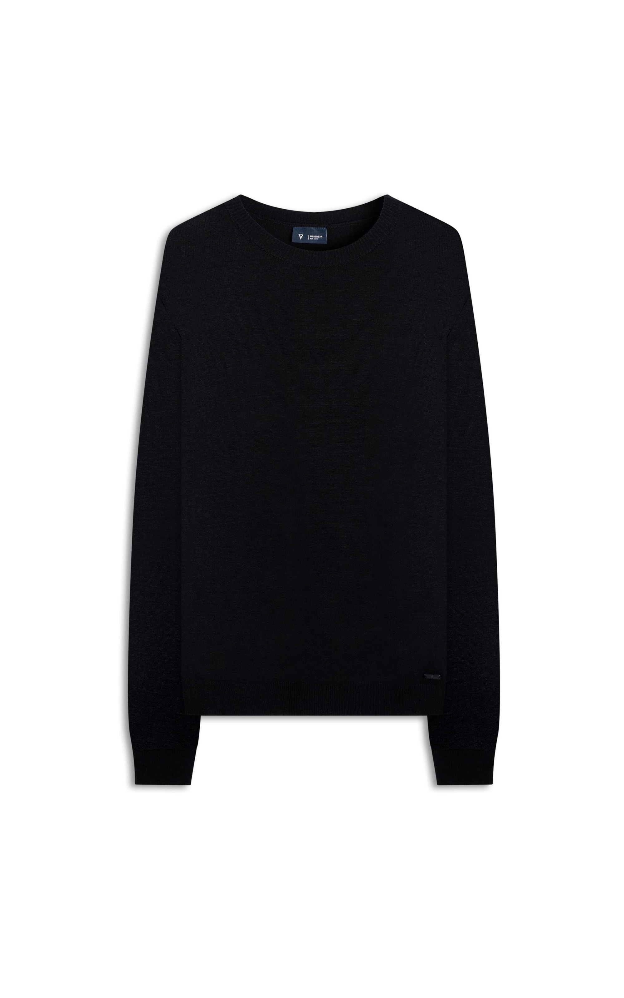 Tricot Basico Careca Preto