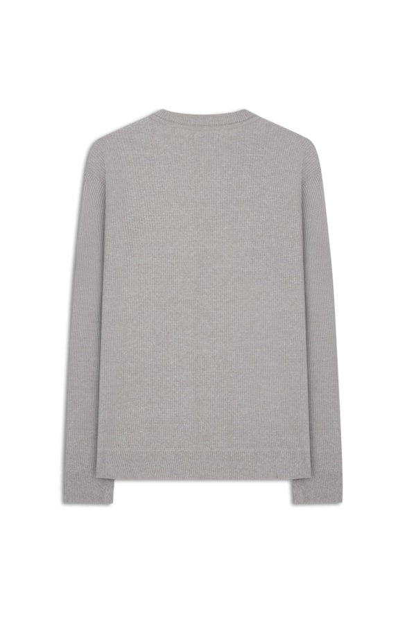 Tricot Birmingham Cinza Claro