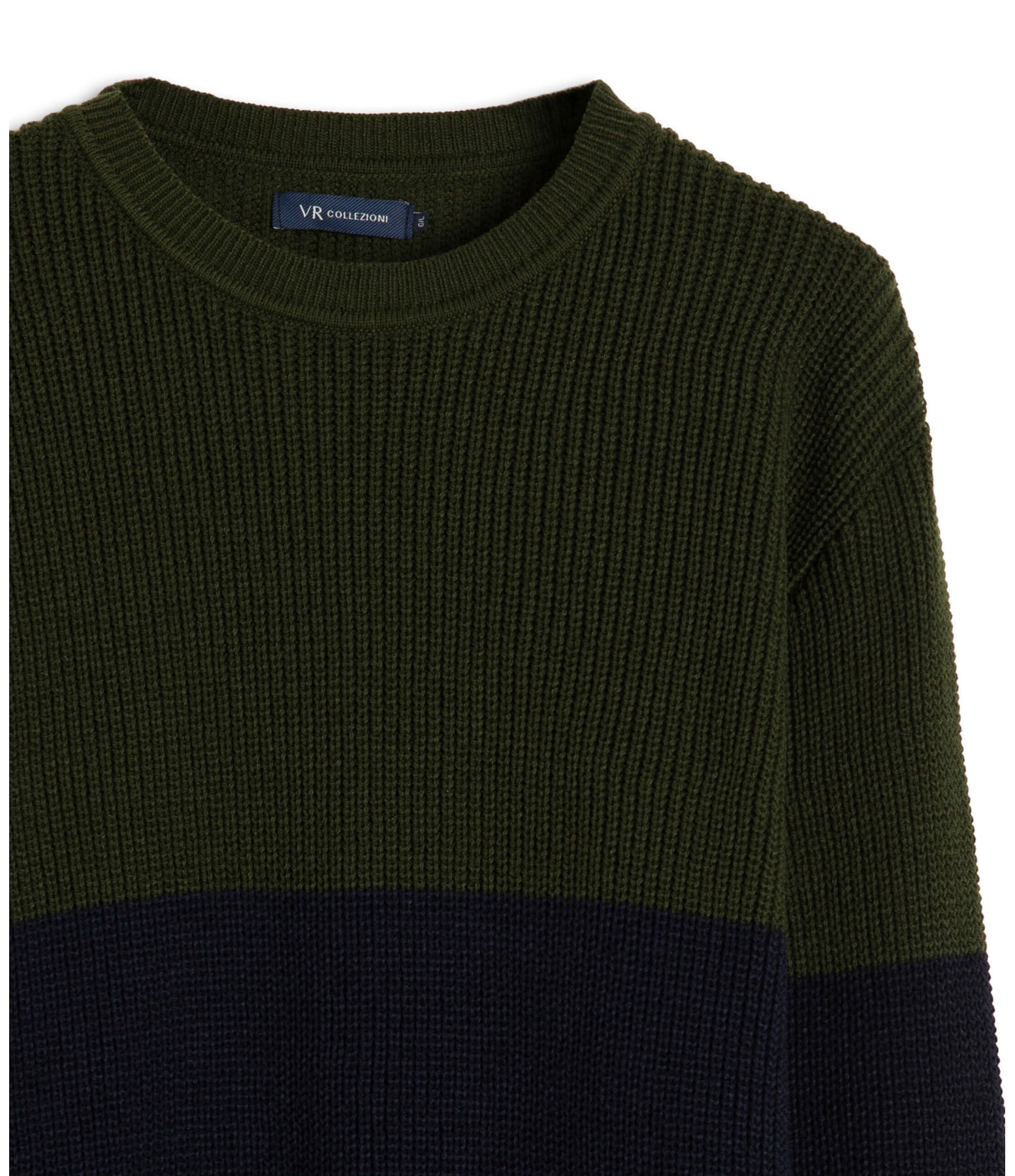 Tricot Block Verde Militar