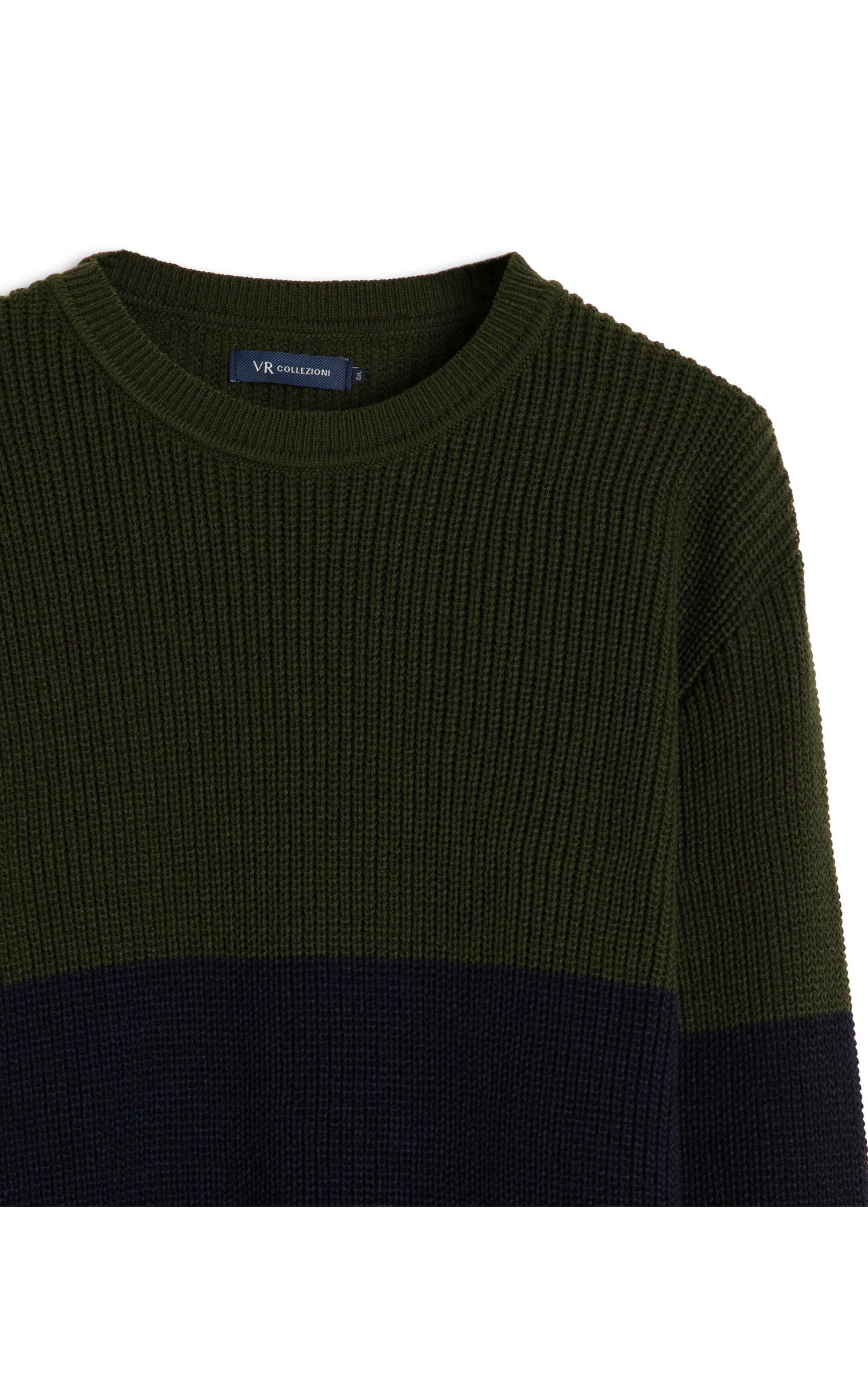 Tricot Block Verde Militar