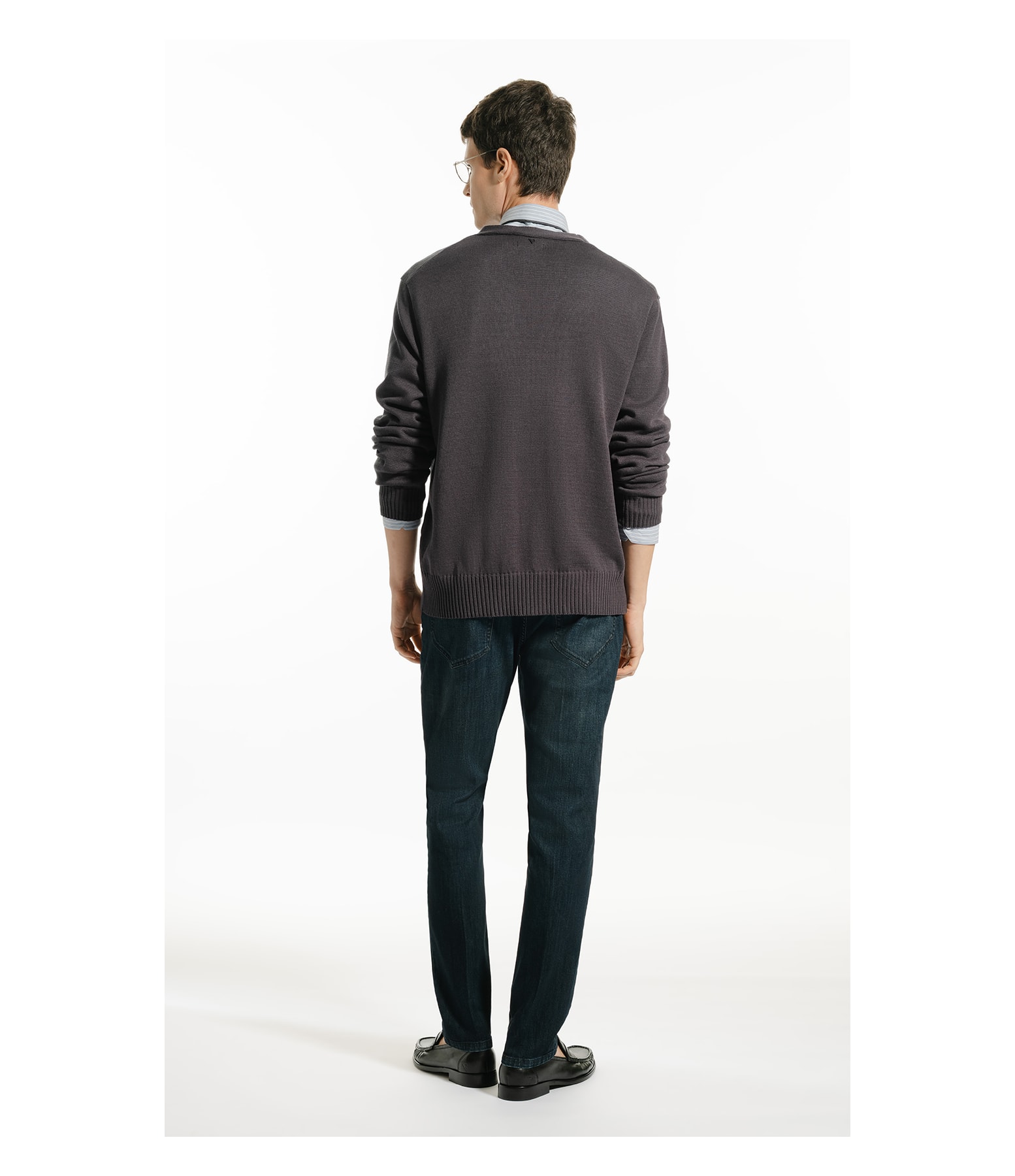 Tricot Cardigan Serido Grafite