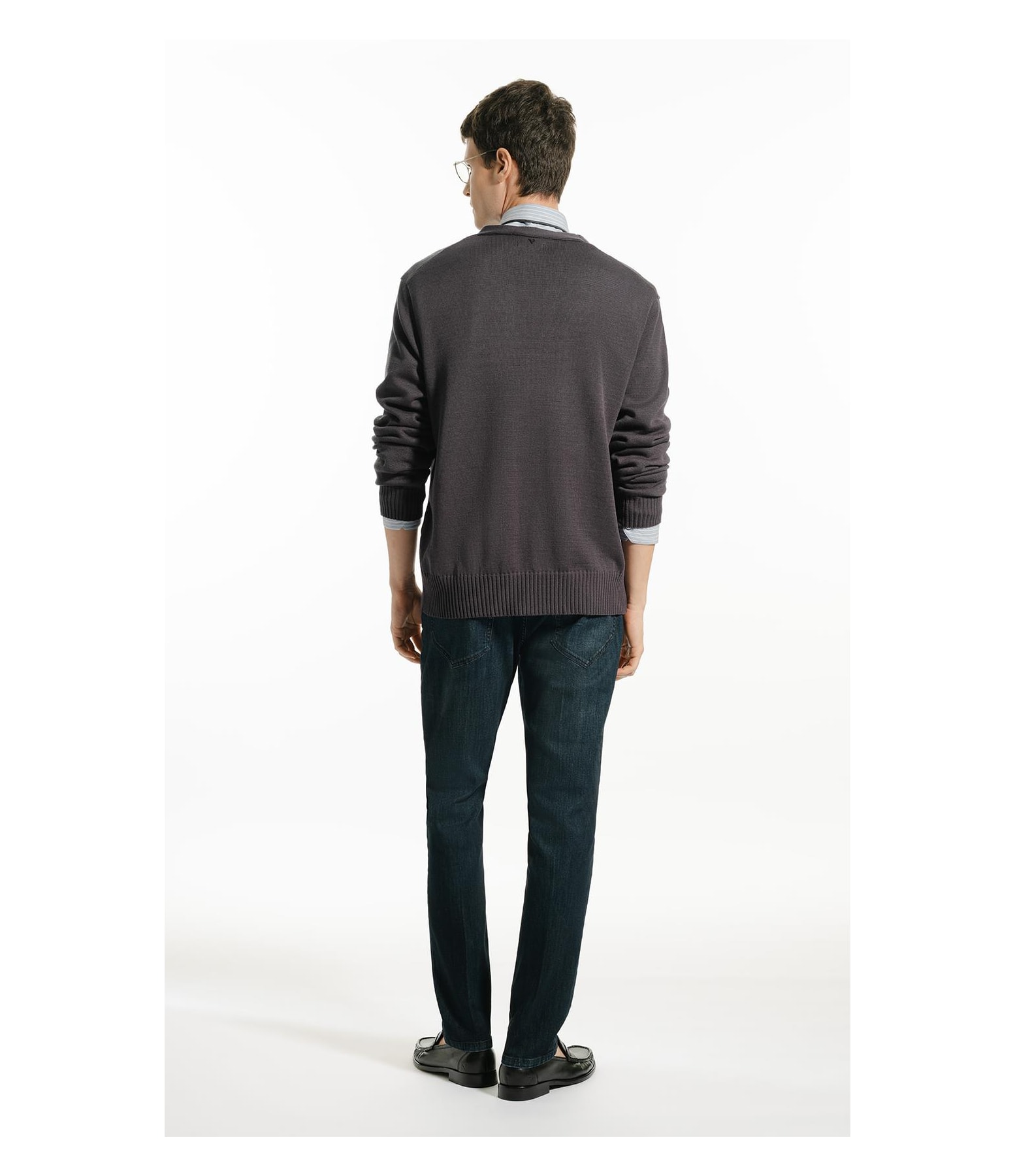 Tricot Cardigan Serido Grafite