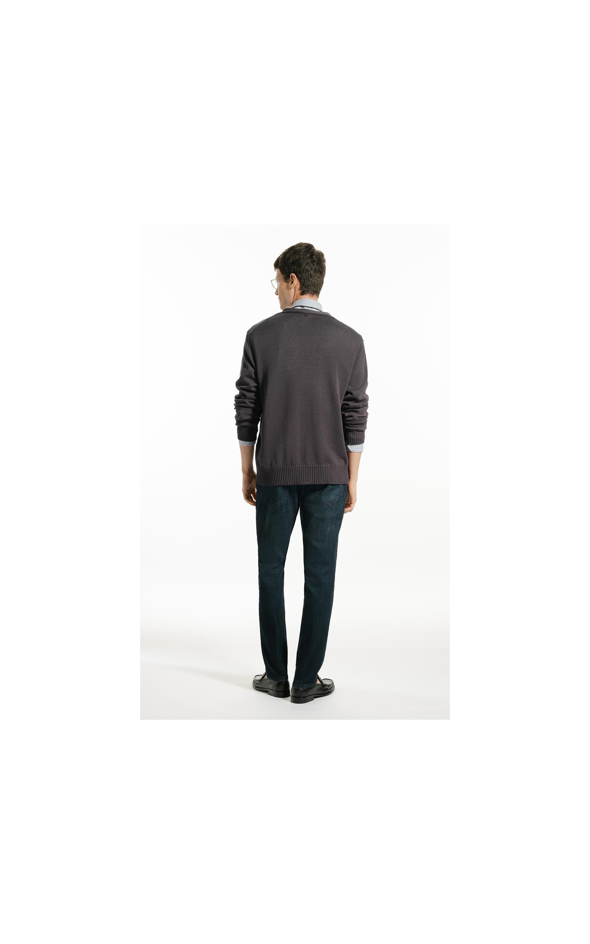 Tricot Cardigan Serido Grafite