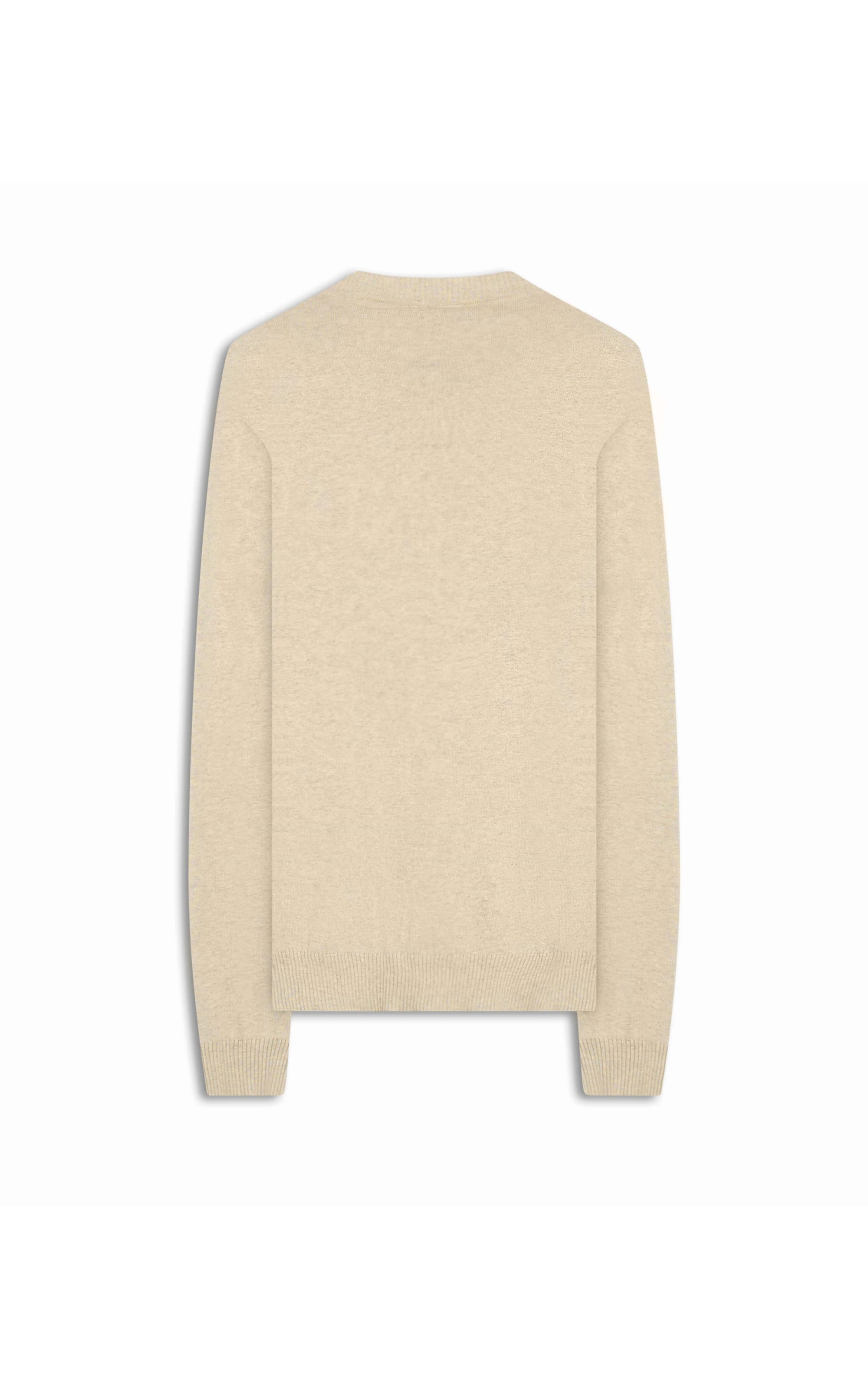Tricot Cashmere Gola v Areia