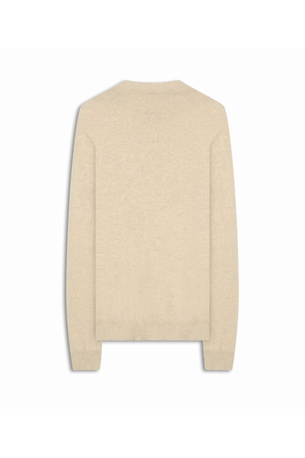 Tricot Cashmere Gola v Areia
