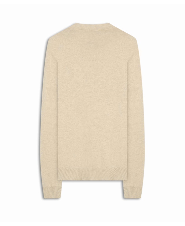 Tricot Cashmere Gola v Areia