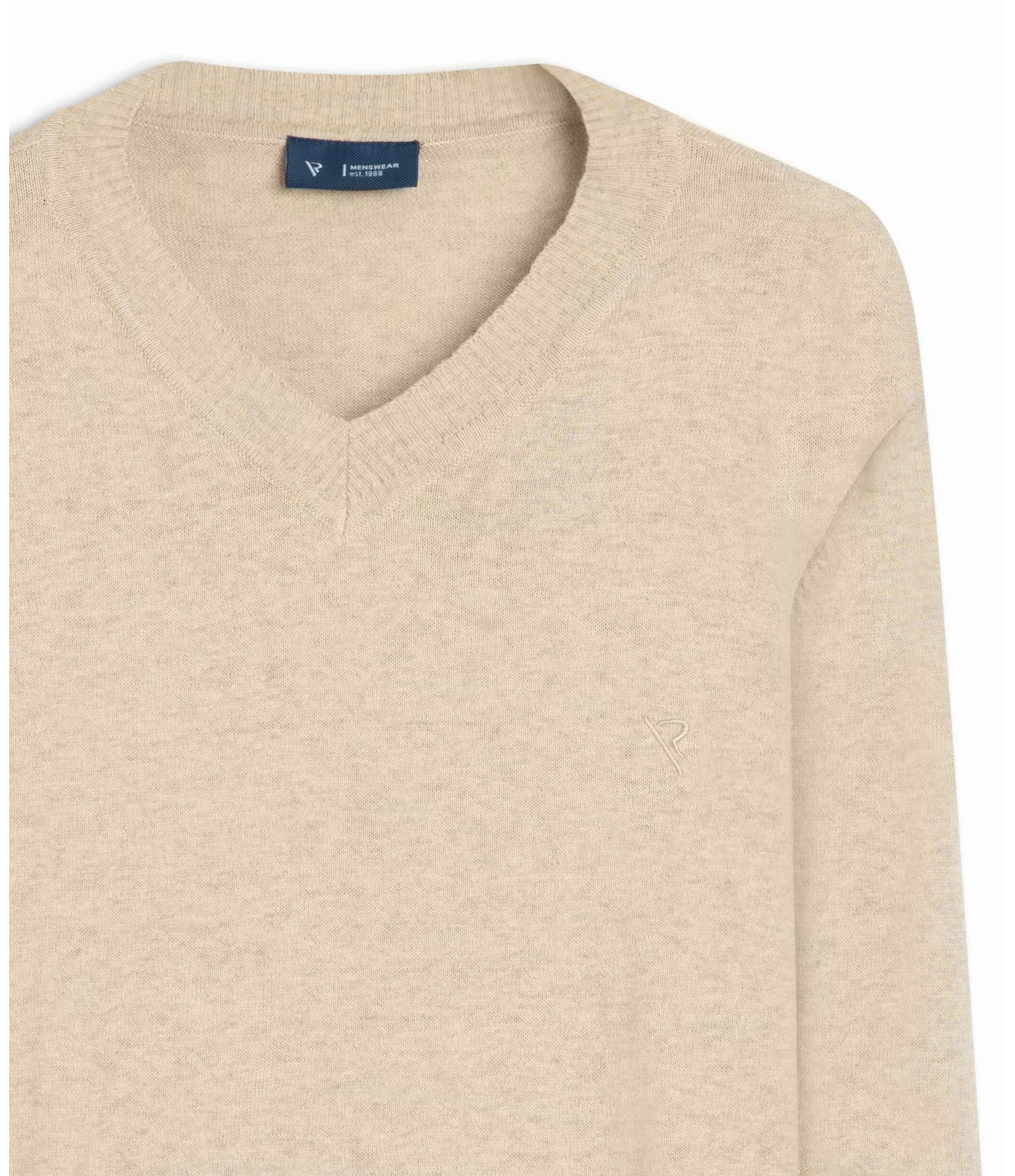 Tricot Cashmere Gola v Areia