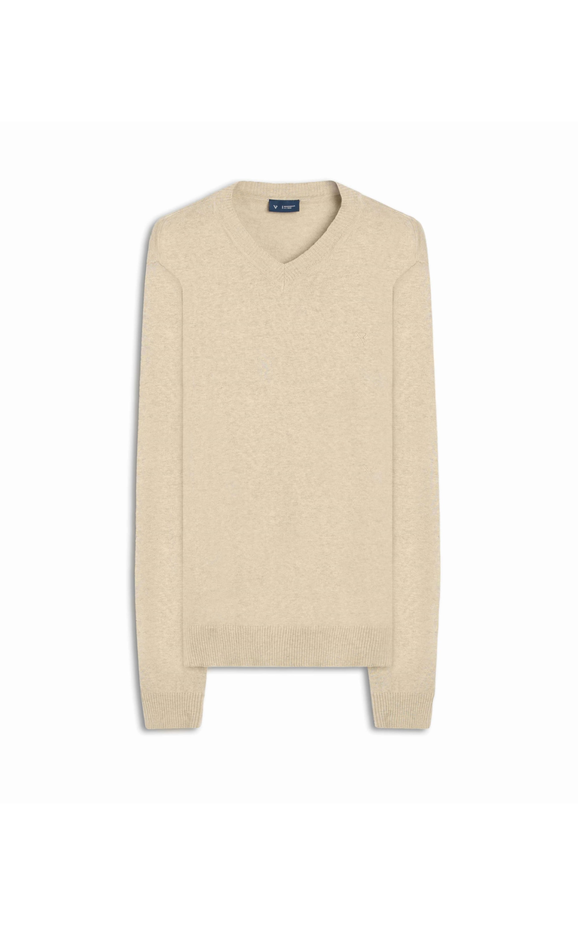 Tricot Cashmere Gola v Areia