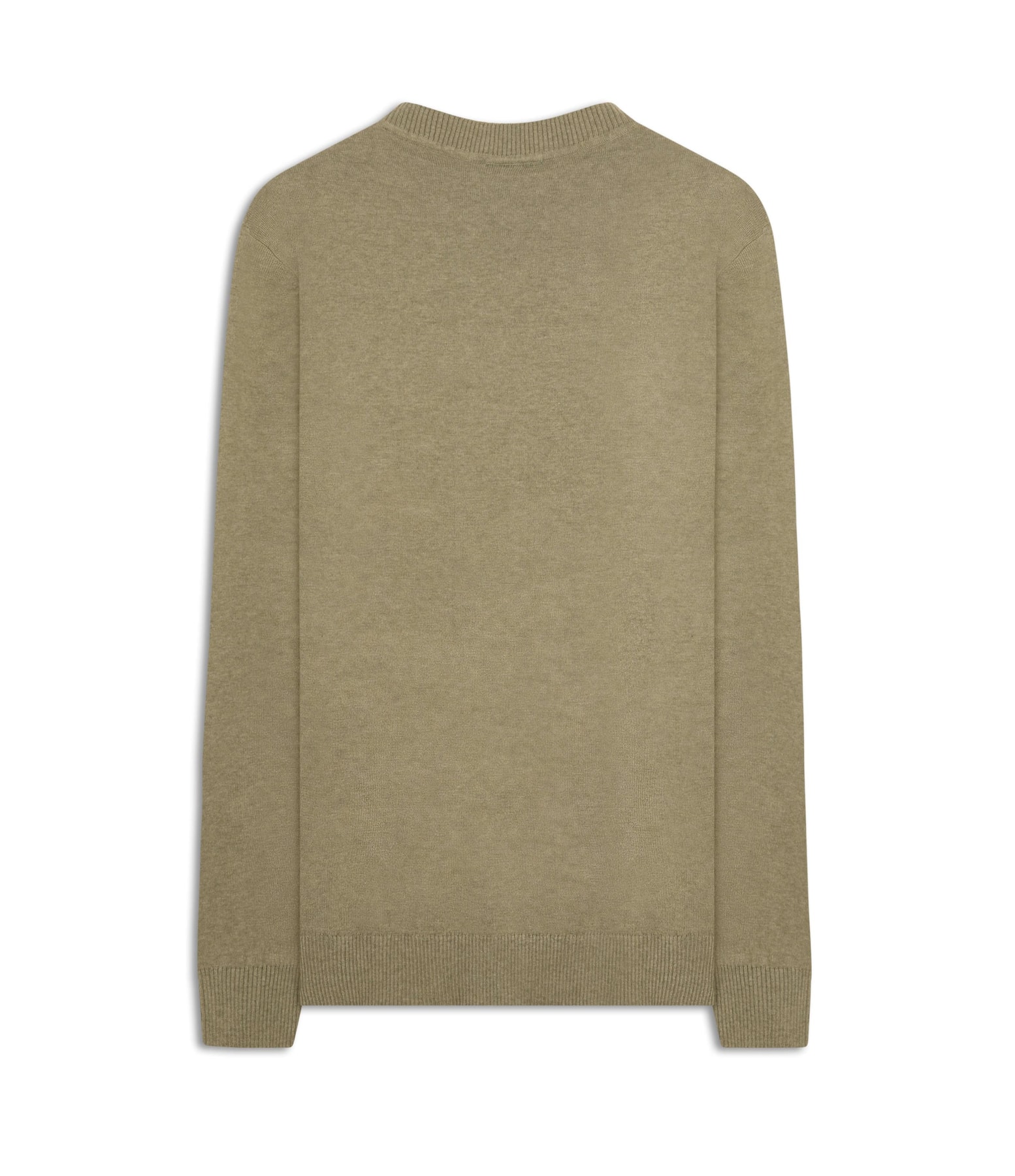 Tricot Cashmere Gola v Verde Oliva