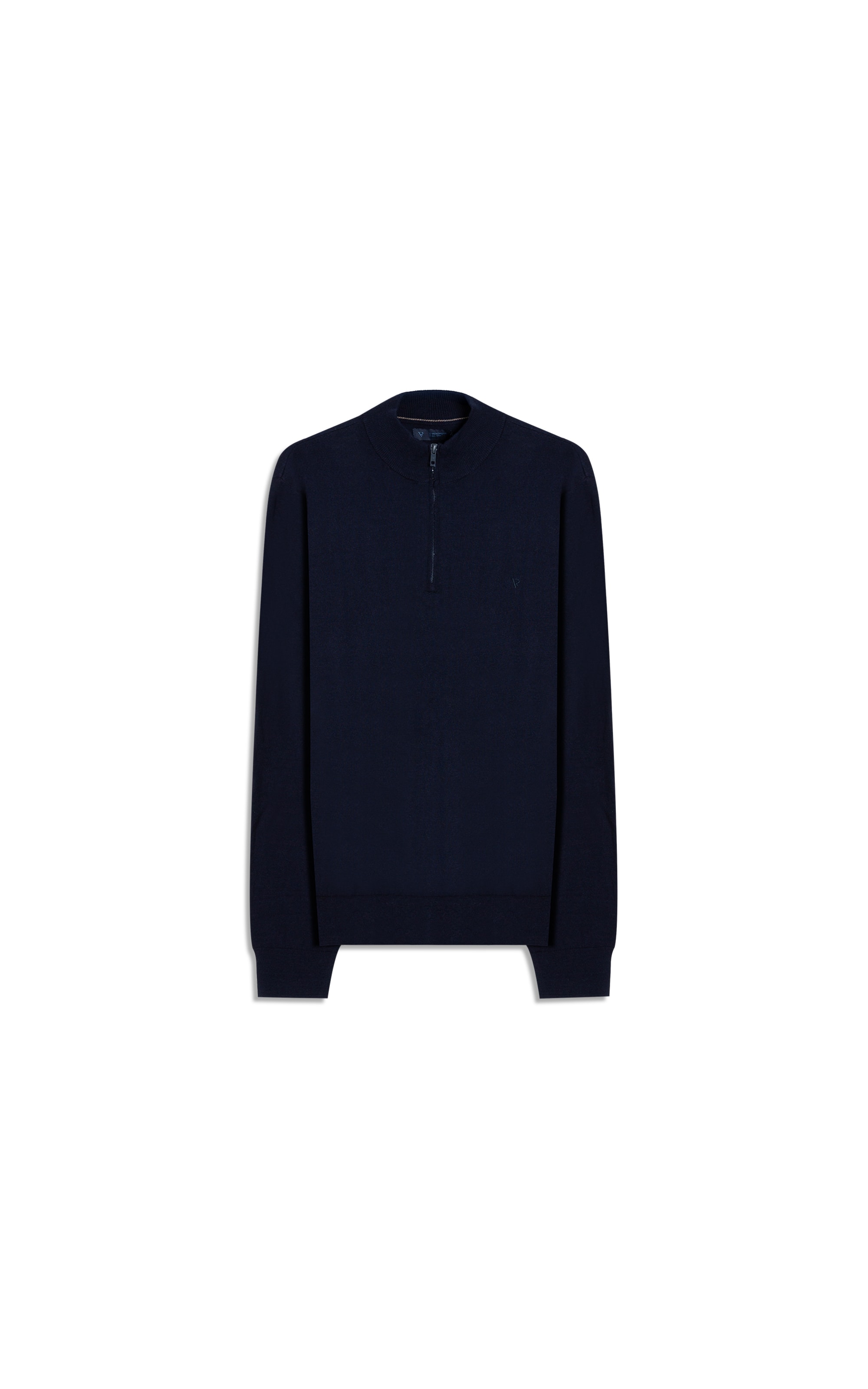 Tricot Cashmere Ziper Dark Navy