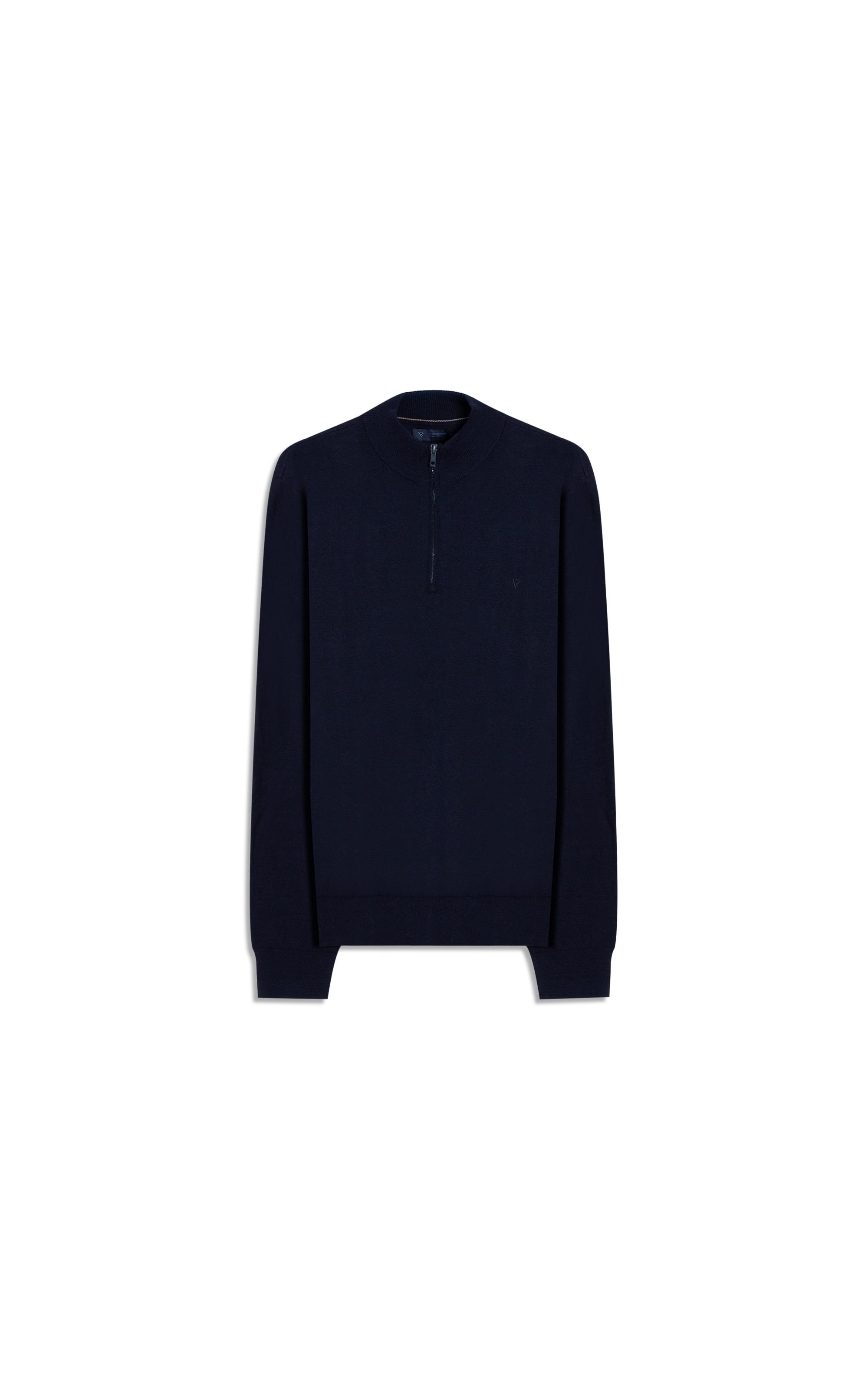 Tricot Cashmere Ziper Dark Navy