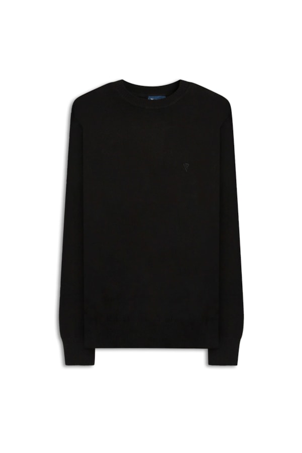 Tricot Classic Sweater Preto