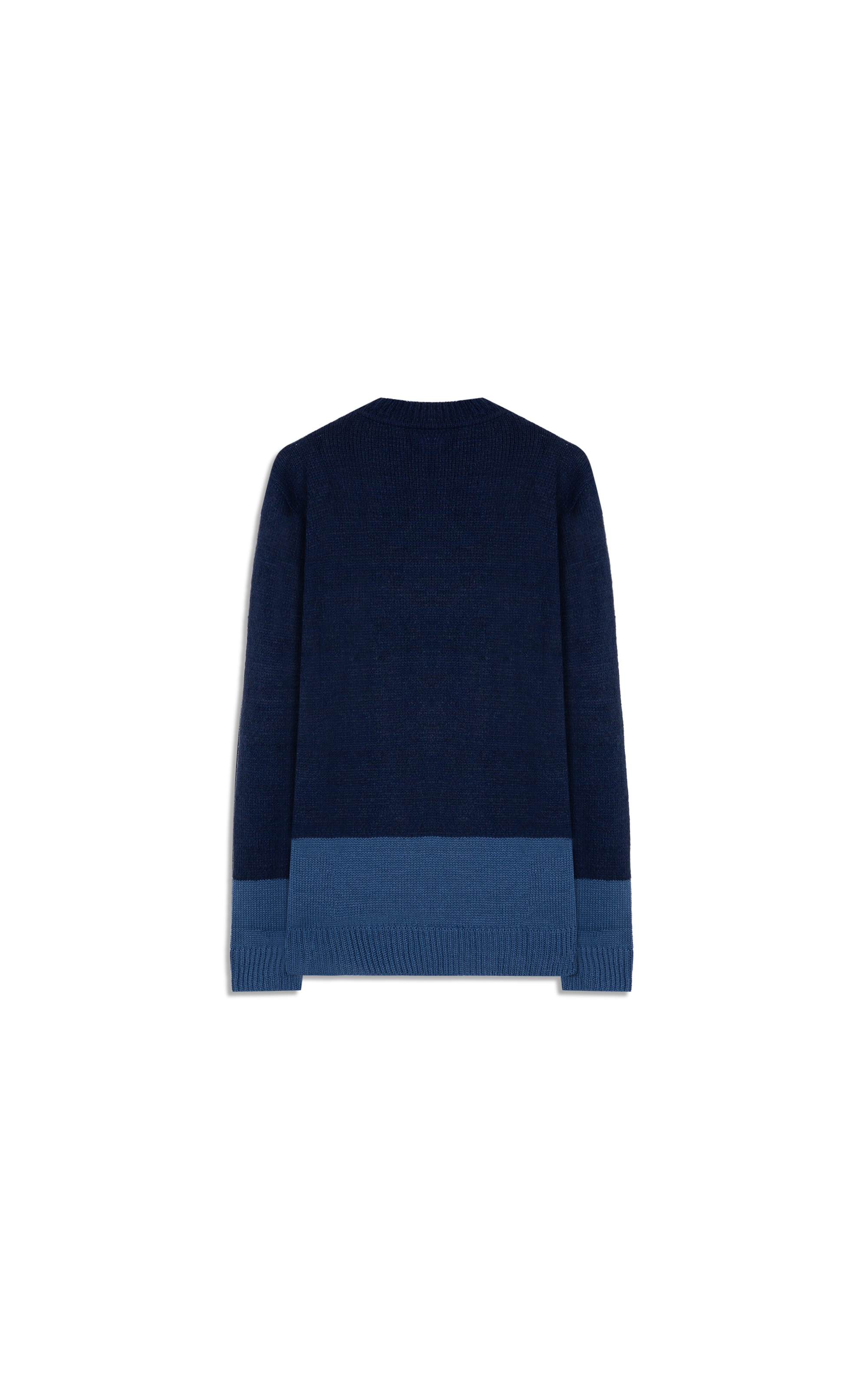 Tricot Color Block Marinho