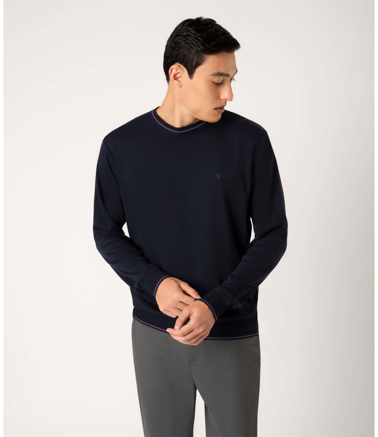 Tricot Cotton Marco Dark Navy