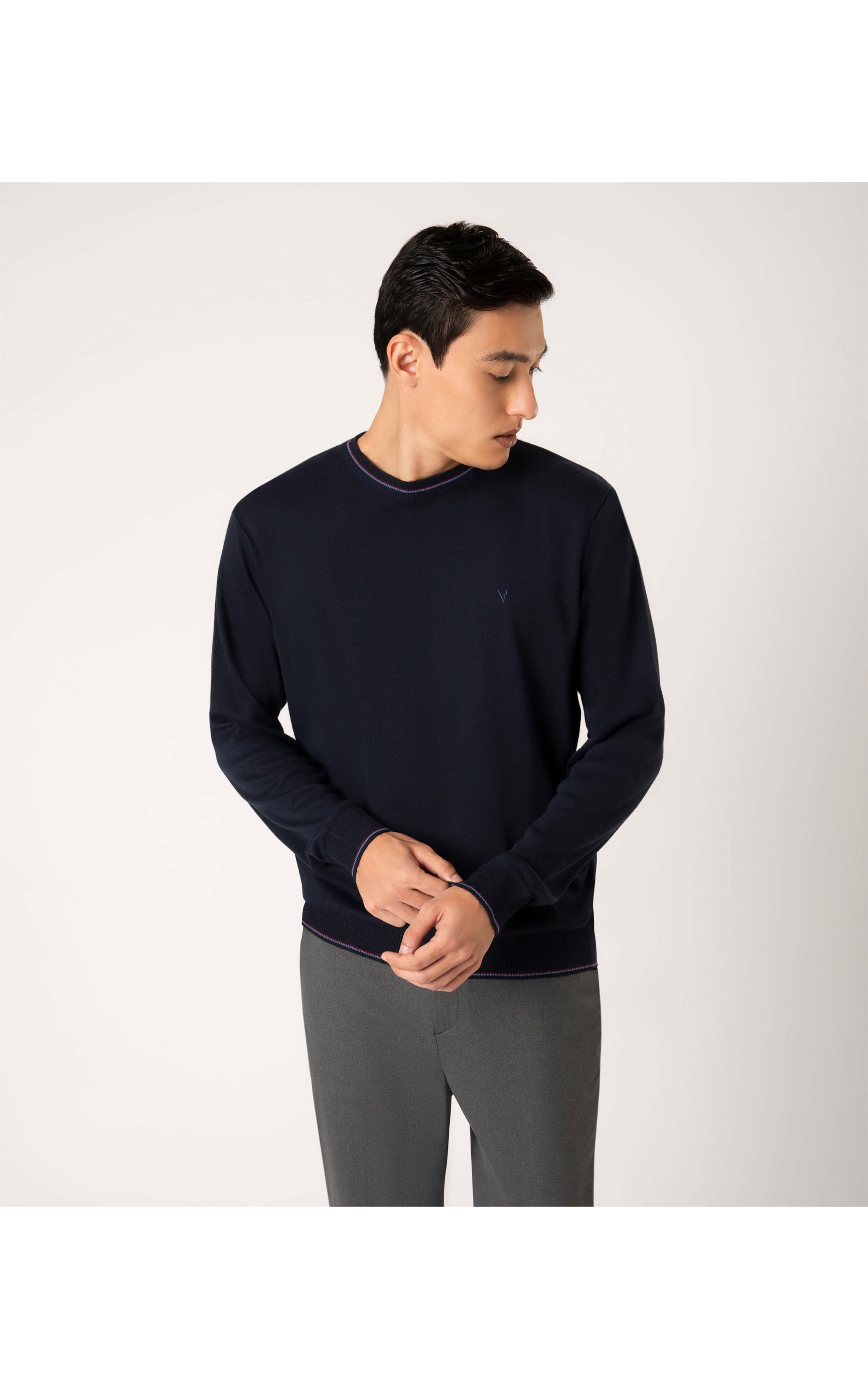 Tricot Cotton Marco Dark Navy