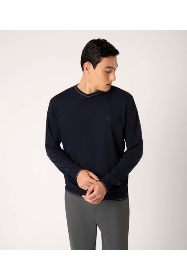 Tricot Cotton Marco Dark Navy