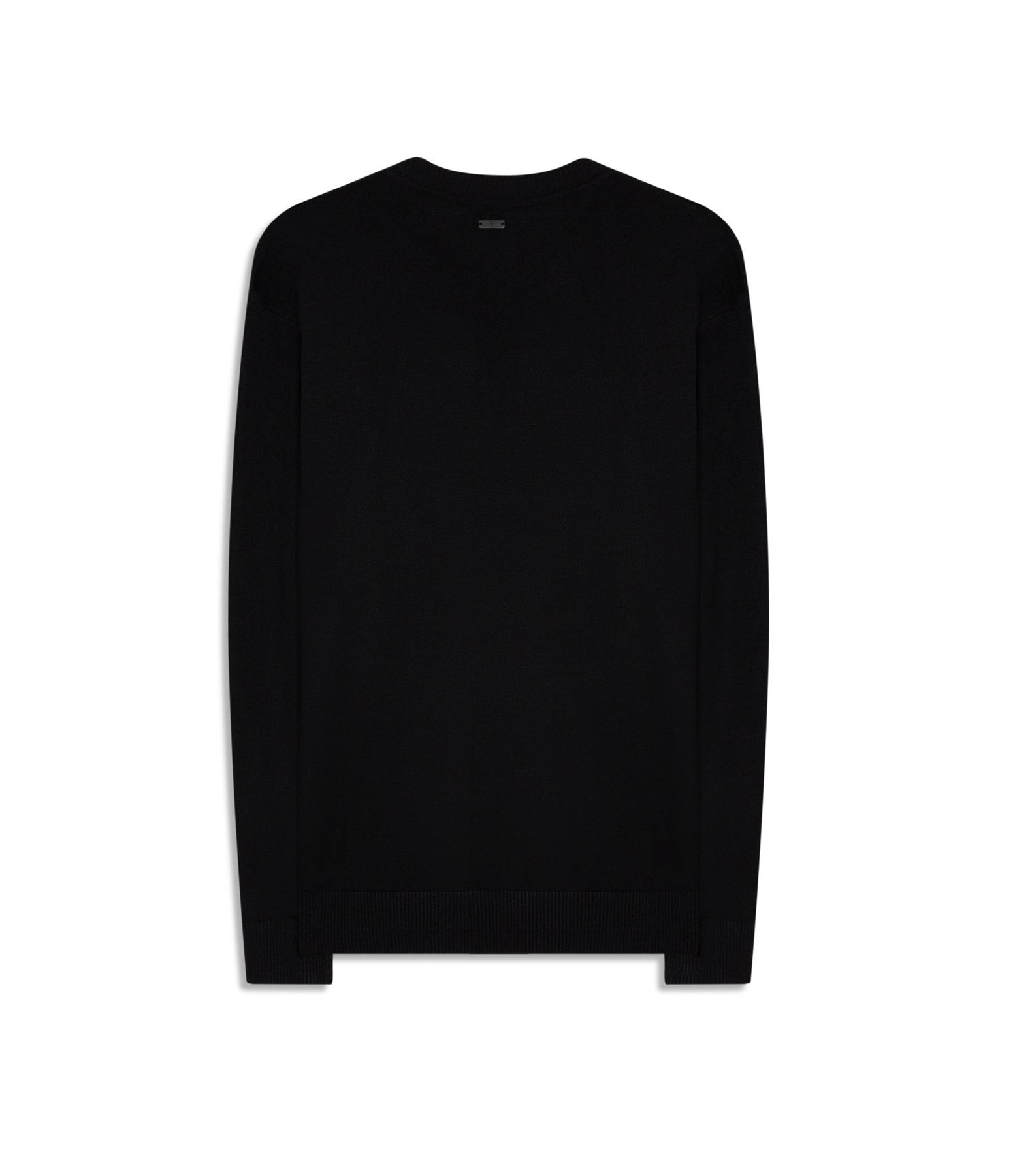 Tricot Gola Redonda Preto