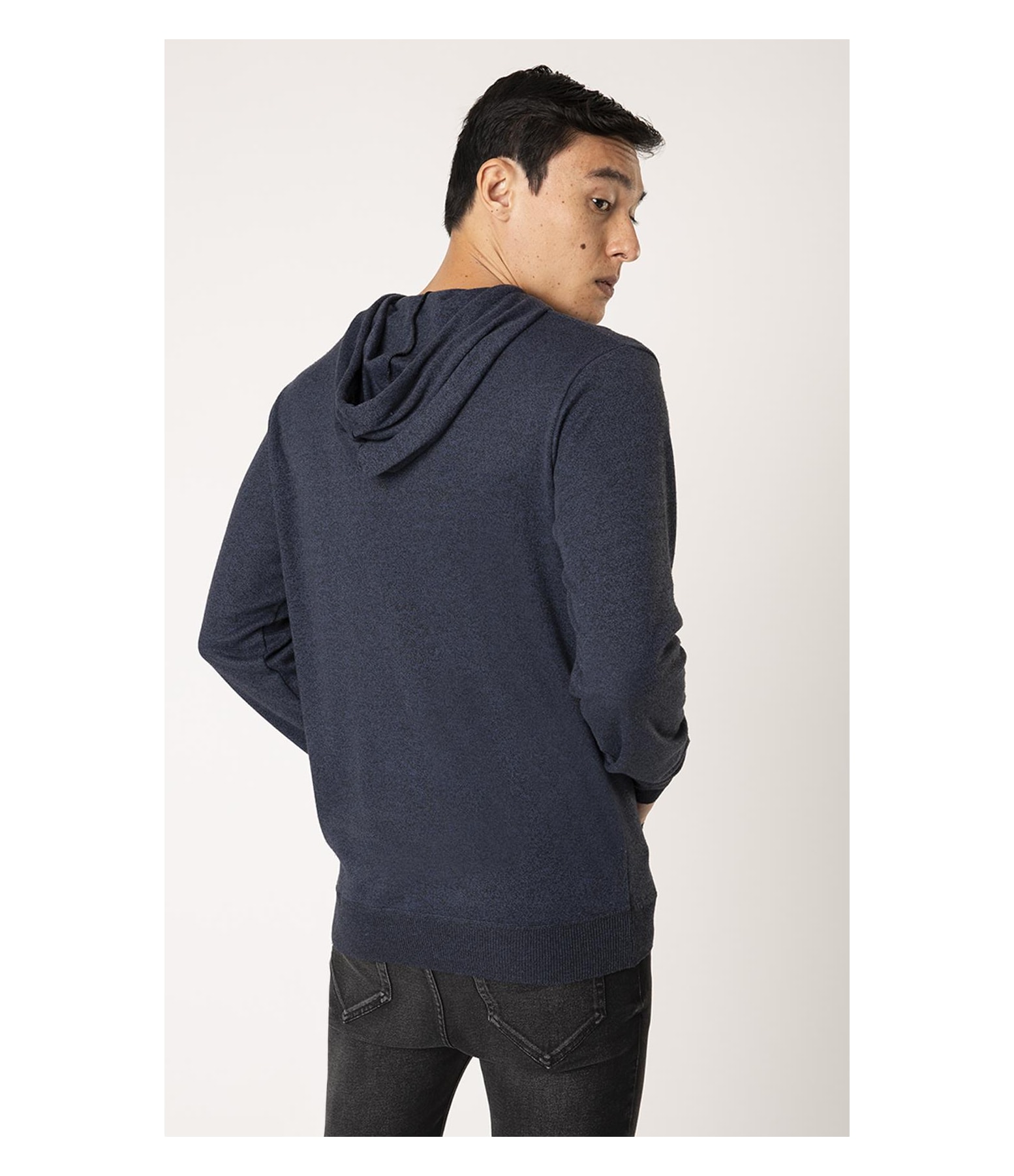 Tricot Hoodie Dark Navy