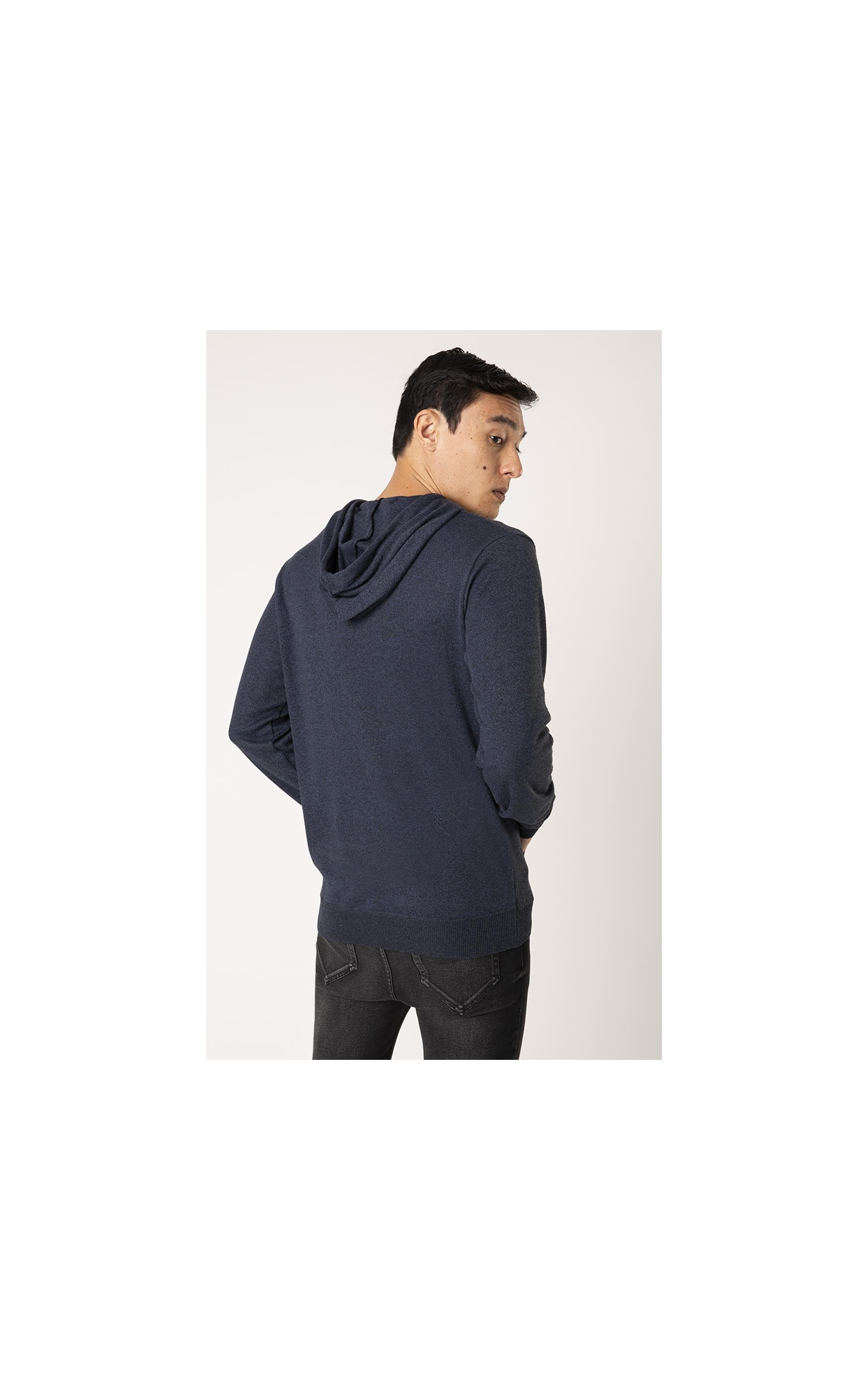 Tricot Hoodie Dark Navy
