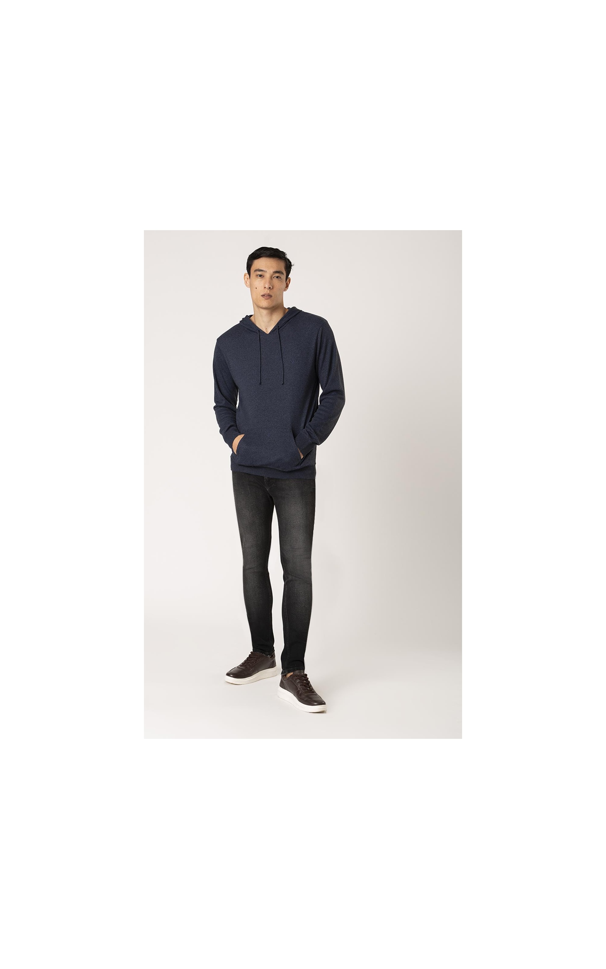 Tricot Hoodie Dark Navy