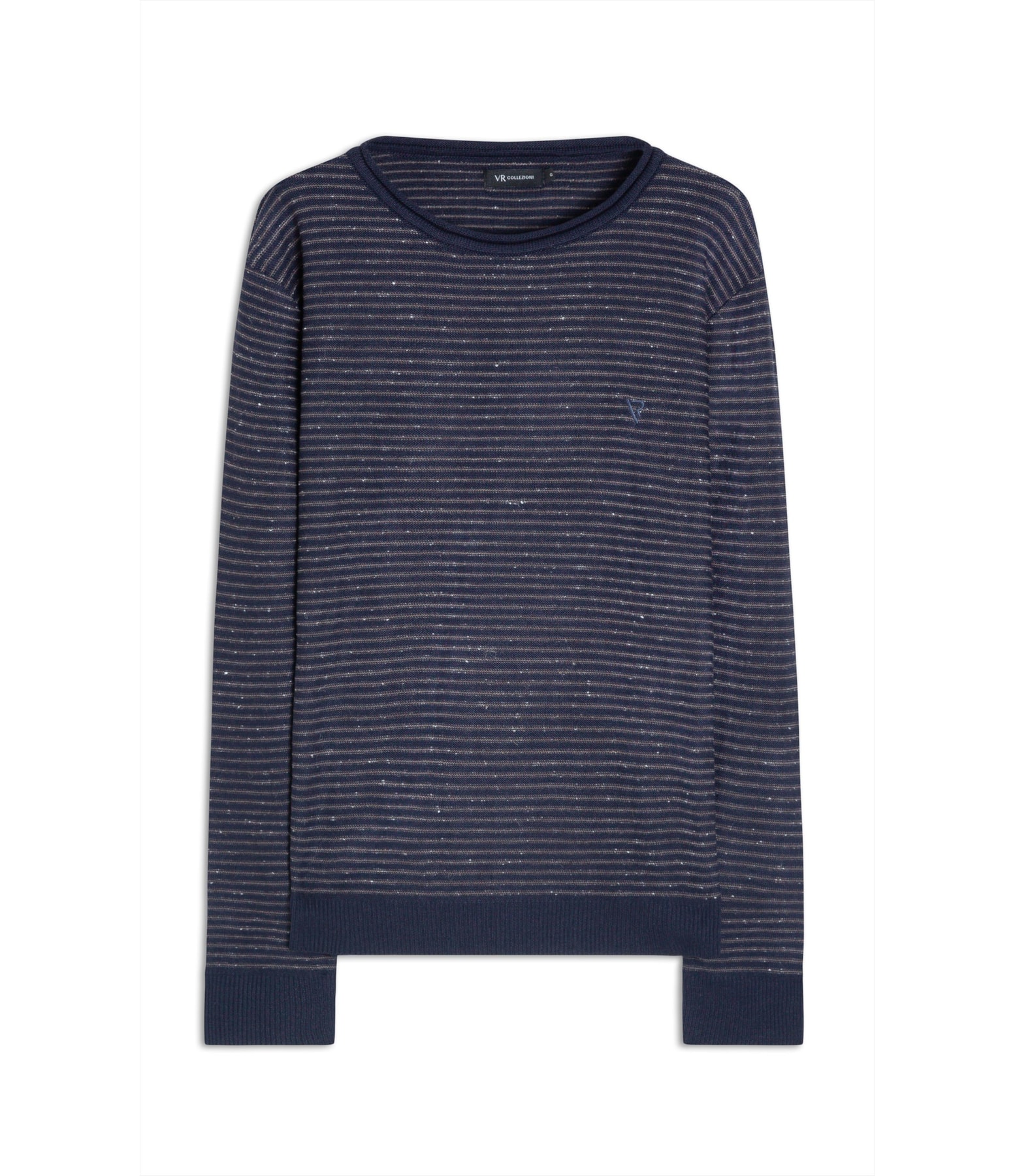 Tricot Melange Listras Dark Navy