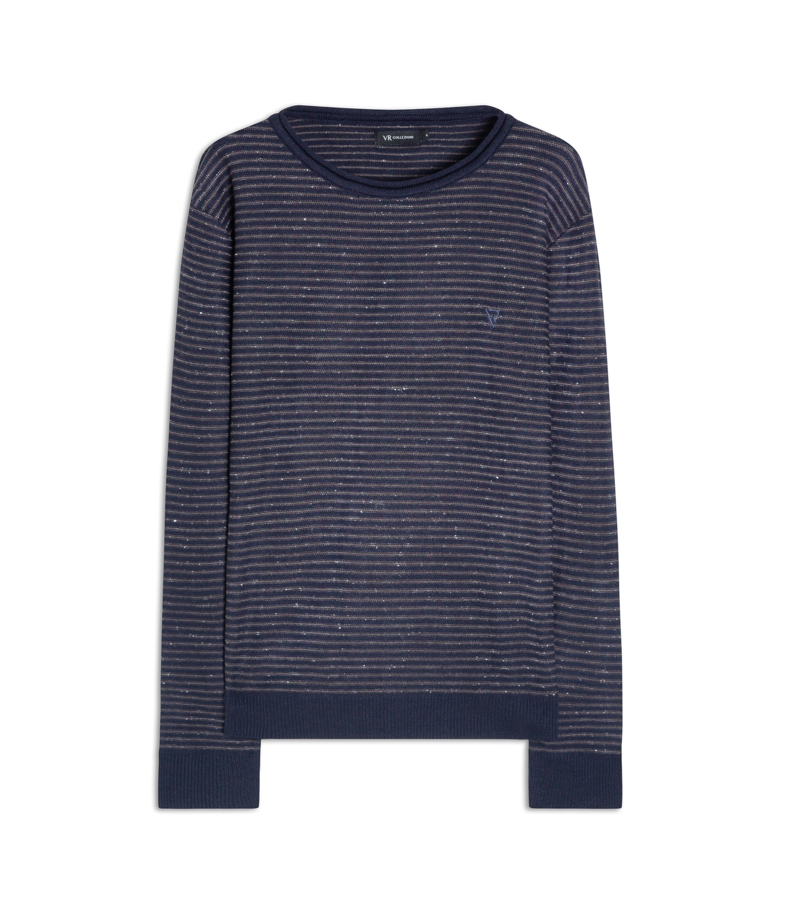 Tricot Melange Listras Dark Navy