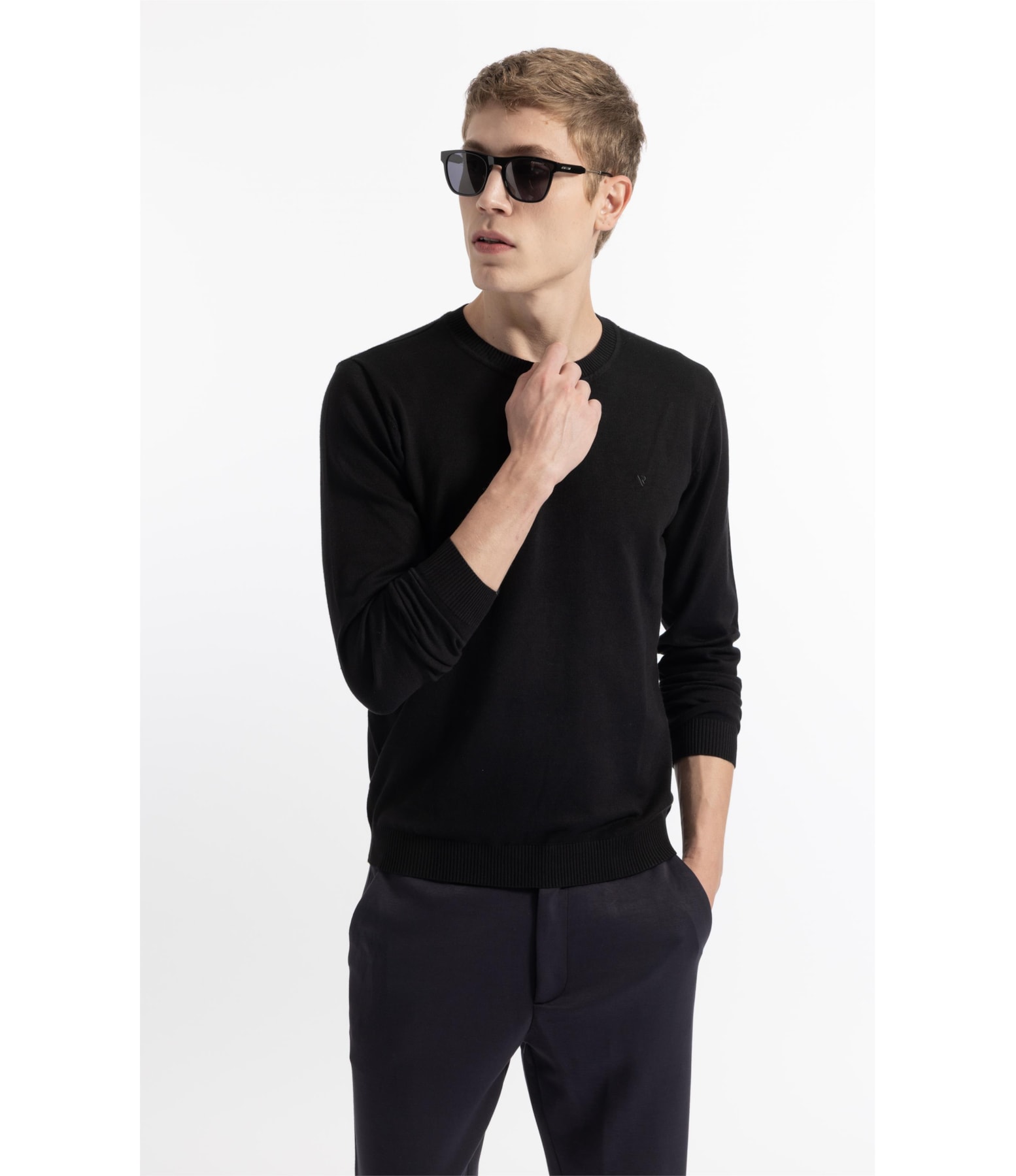Tricot Ml Basic Preto
