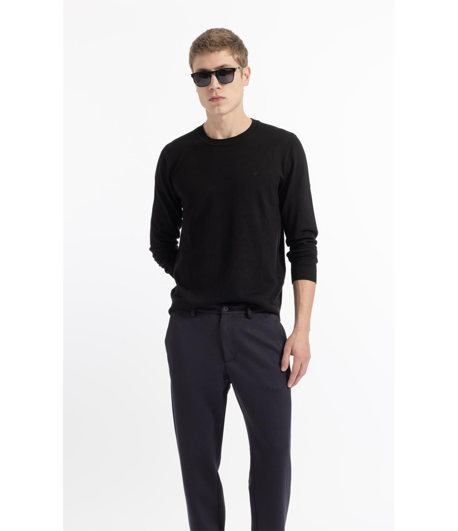 Tricot Ml Basic Preto