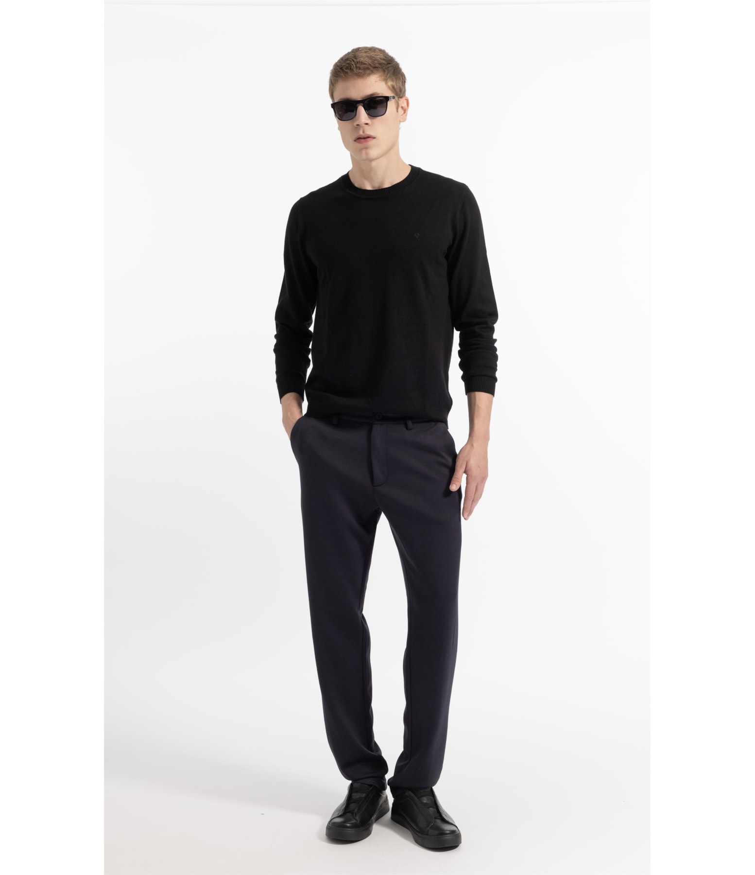 Tricot Ml Basic Preto