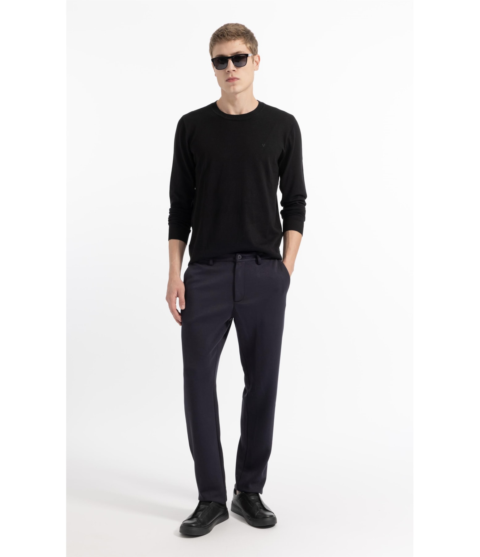 Tricot Ml Basic Preto