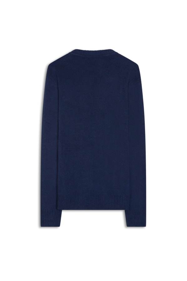 Tricot Rib Heavy Azul Bic