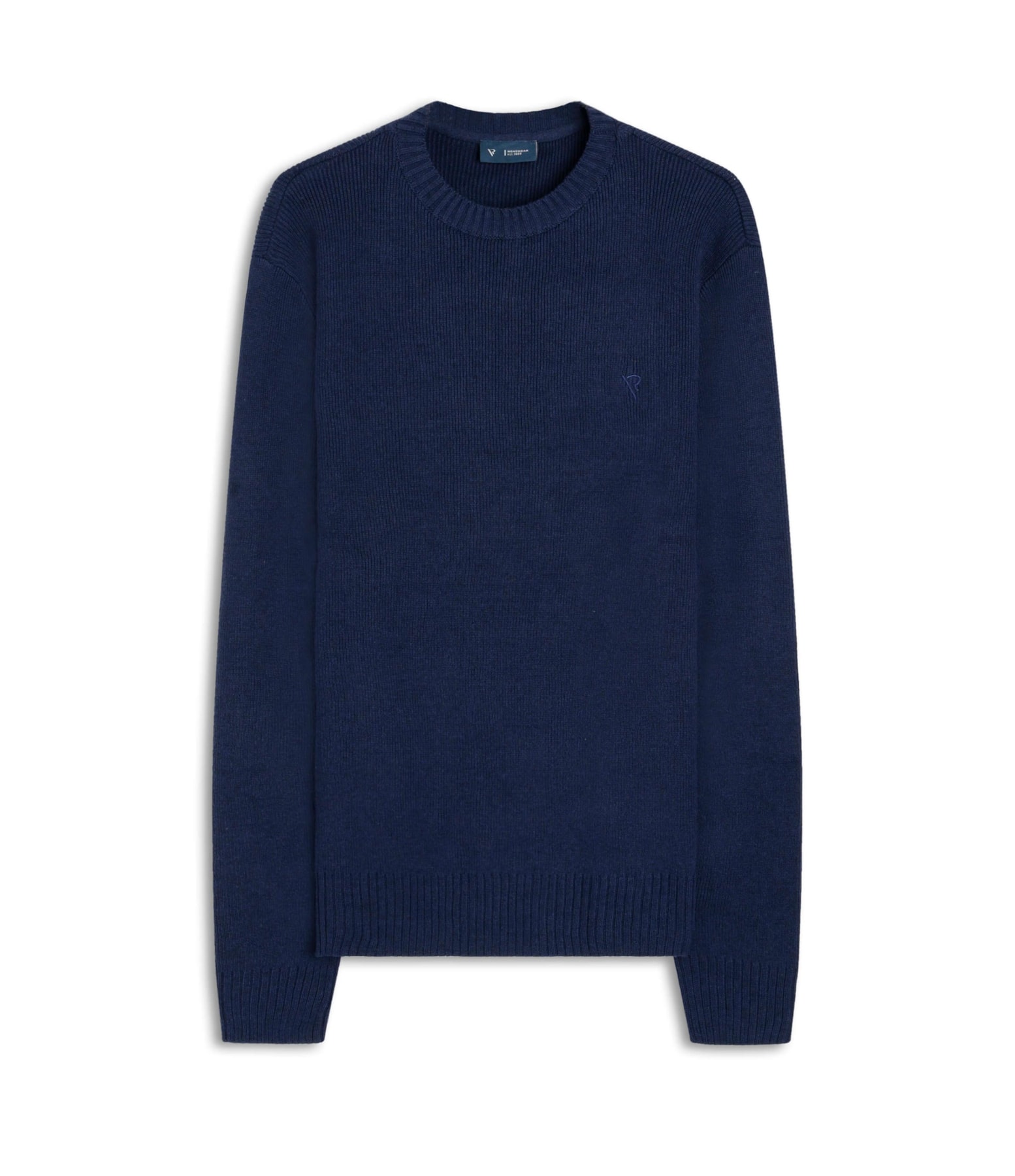 Tricot Rib Heavy Azul Bic