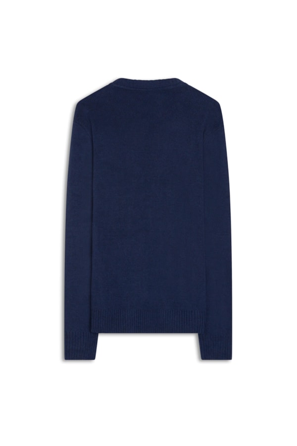 Tricot Rib Heavy Azul Bic