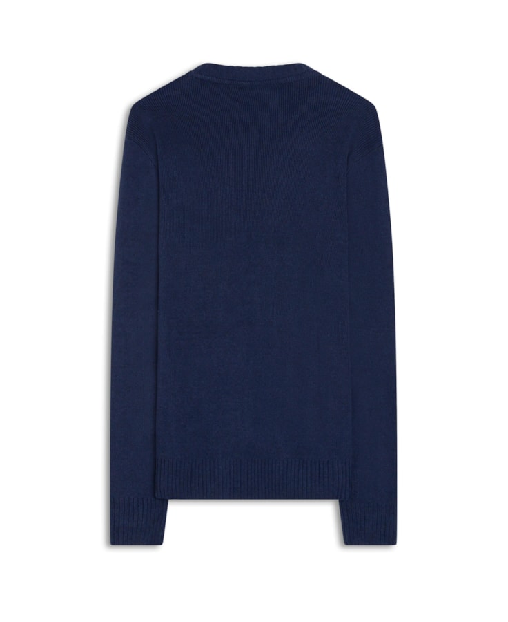 Tricot Rib Heavy Azul Bic