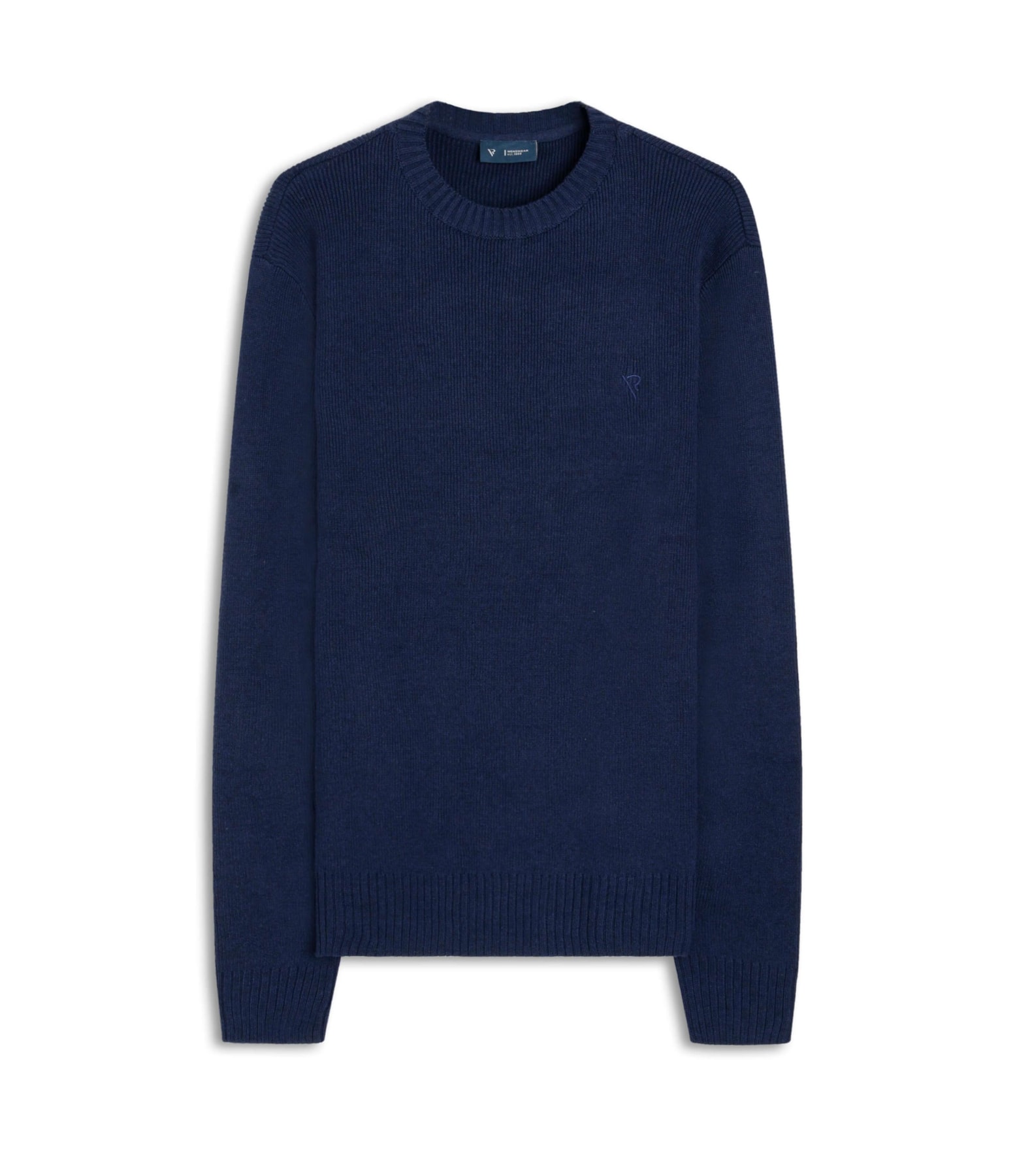 Tricot Rib Heavy Azul Bic