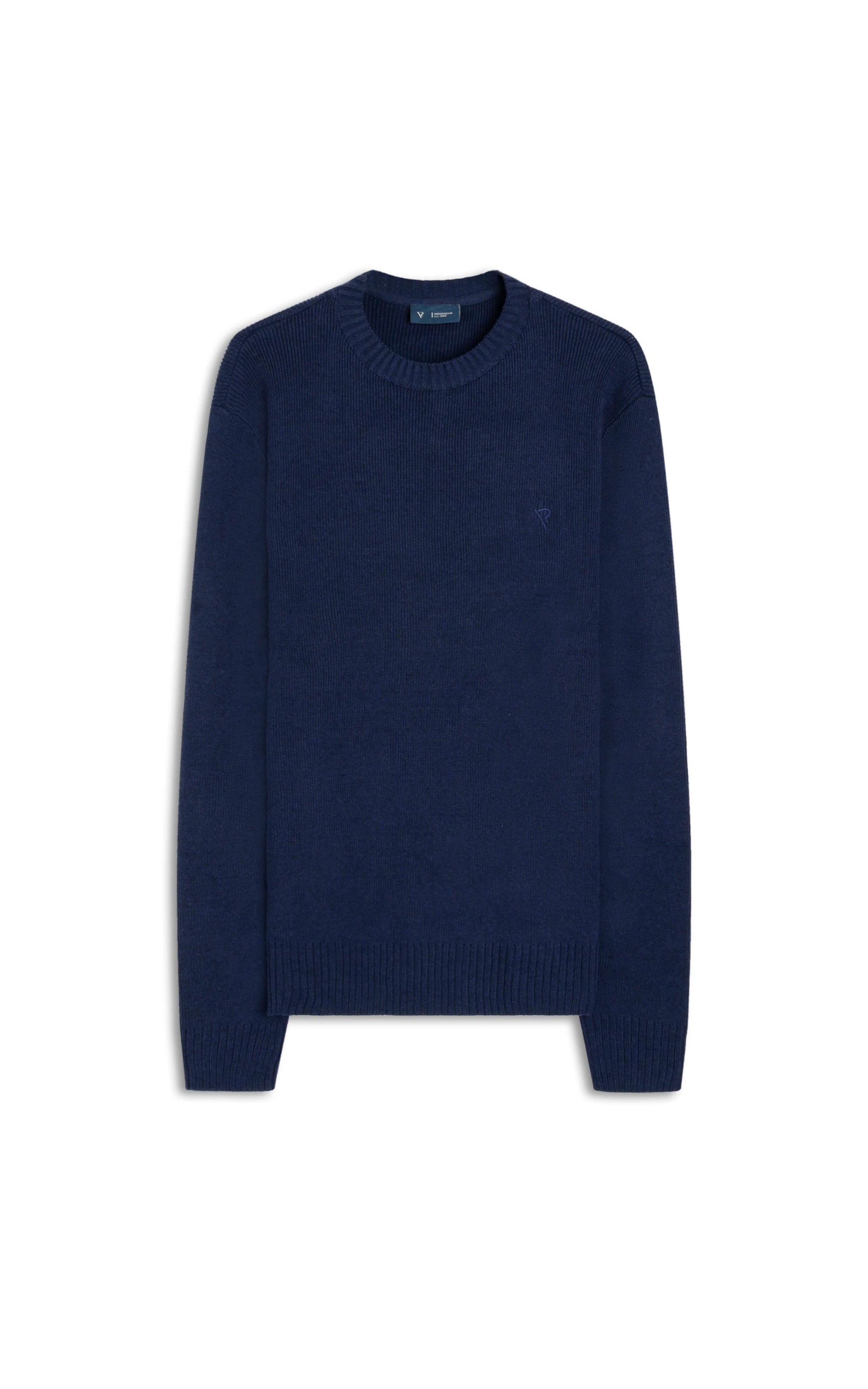 Tricot Rib Heavy Azul Bic