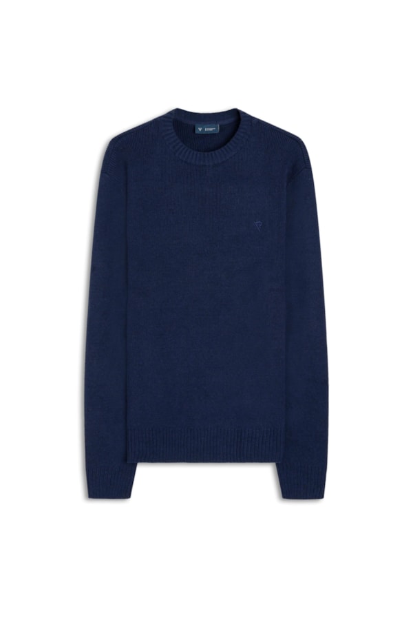 Tricot Rib Heavy Azul Bic