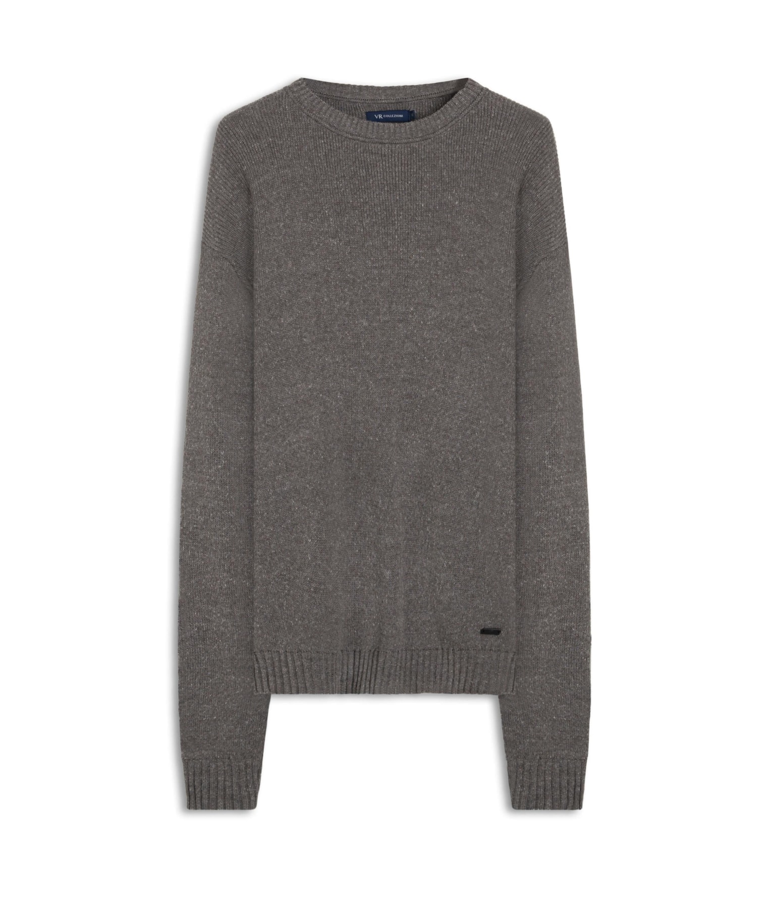 Tricot Rib Heavy Cinza Mescla