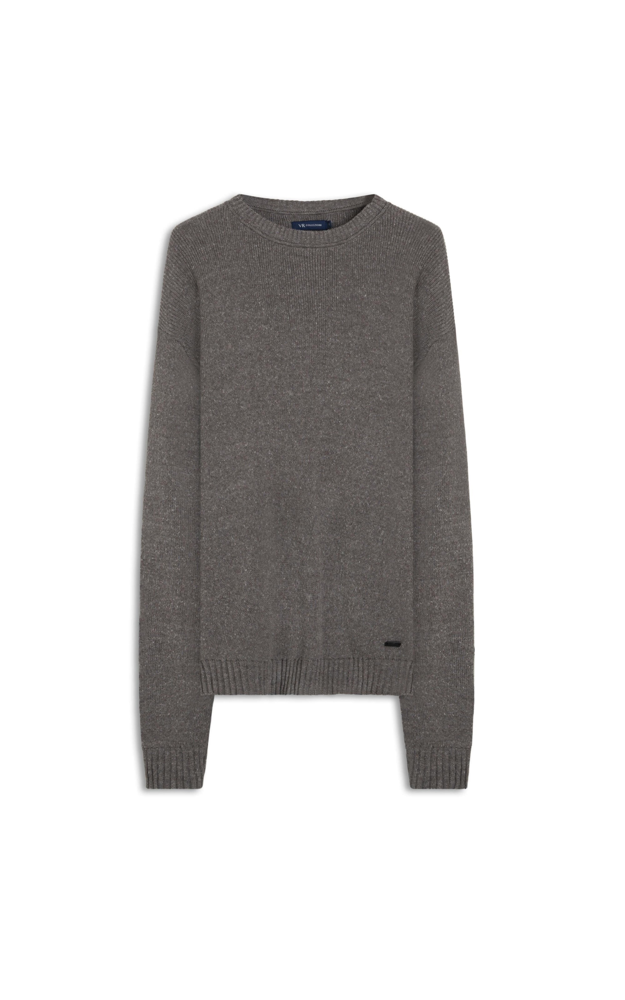 Tricot Rib Heavy Cinza Mescla