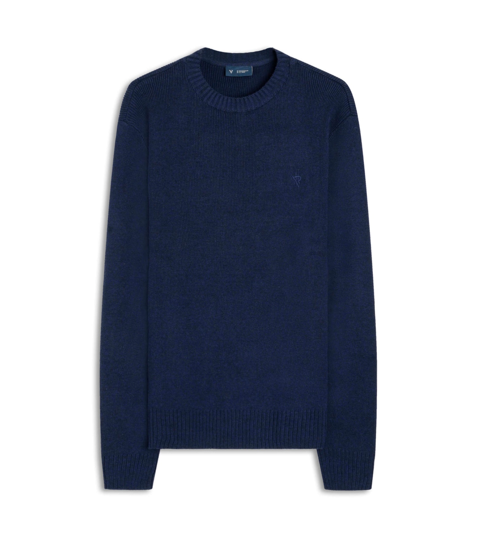 Tricot Rib Heavy Sweater Azul Bic