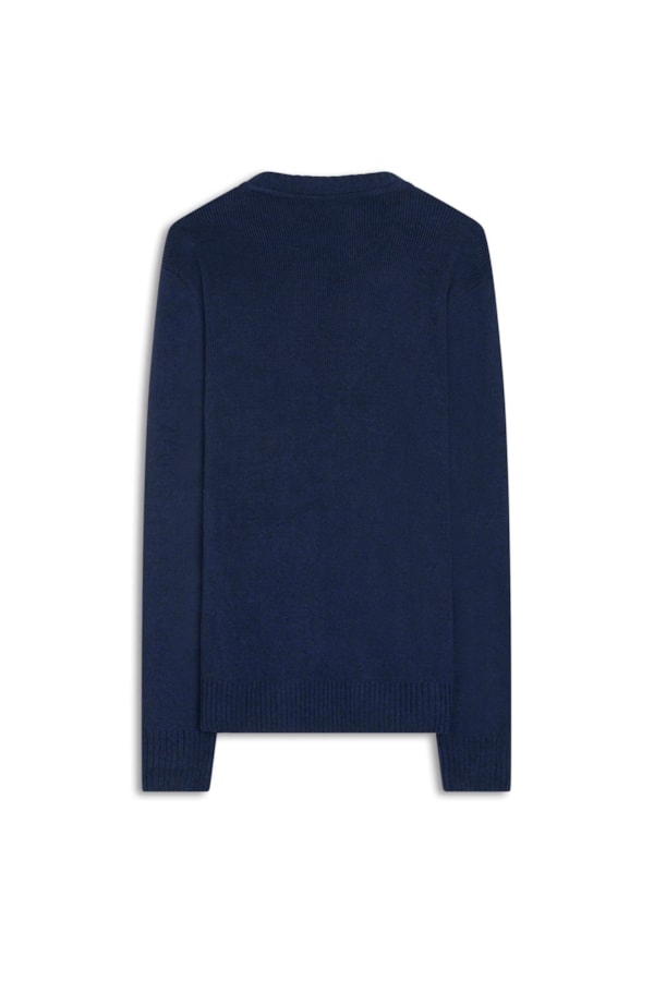 Tricot Rib Heavy Sweater Azul Bic