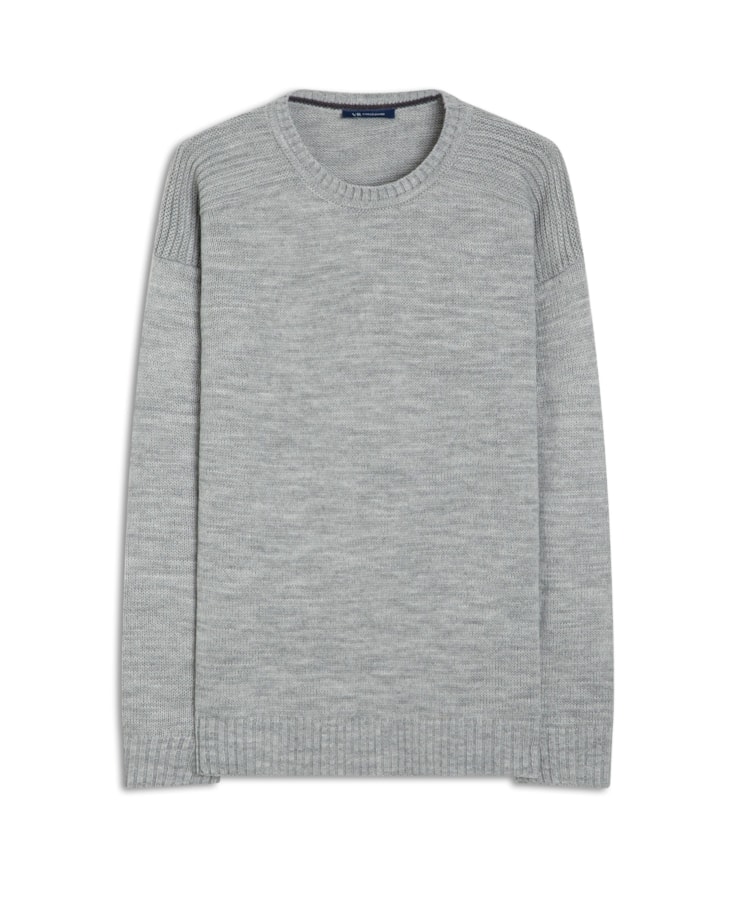 Tricot Salerno Cinza Claro
