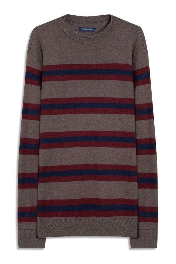Tricot Stripe Marrom