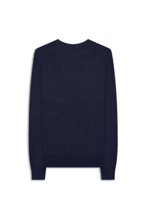 Tricot v Neck Dark Navy