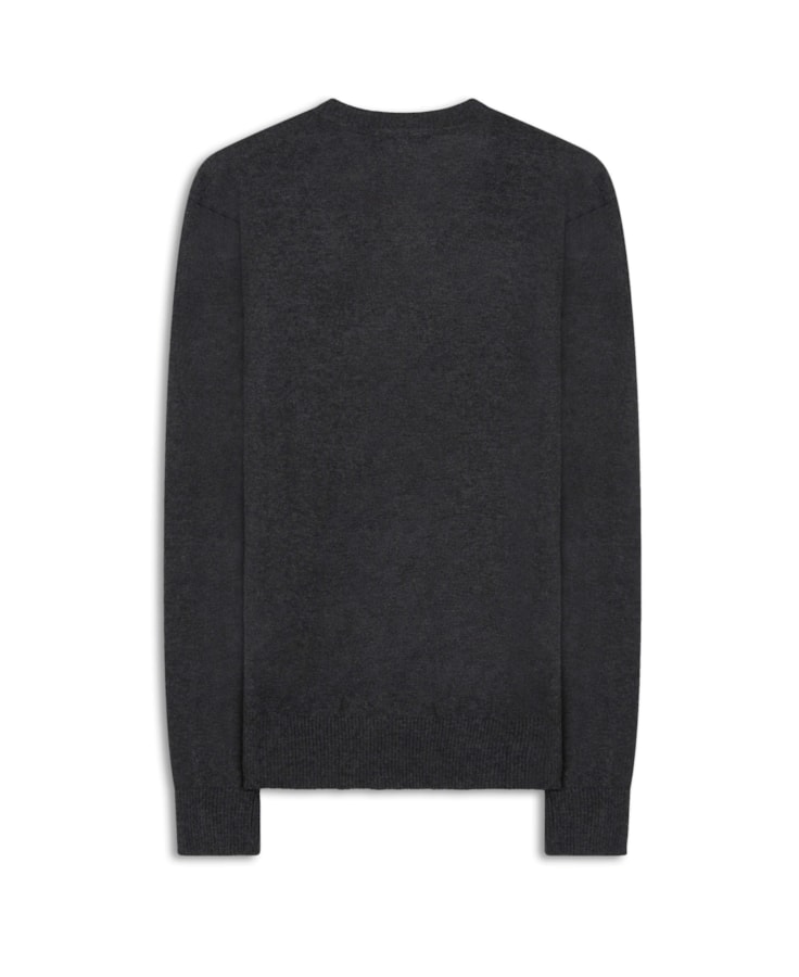 Tricot v Neck Grafite